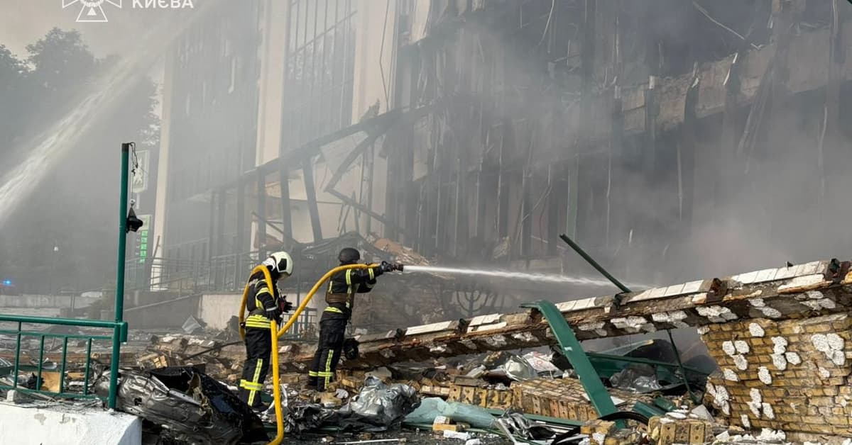 Russia&#39;s biggest drone attack on Kyiv. another  regions of Ukraine besides  under fire