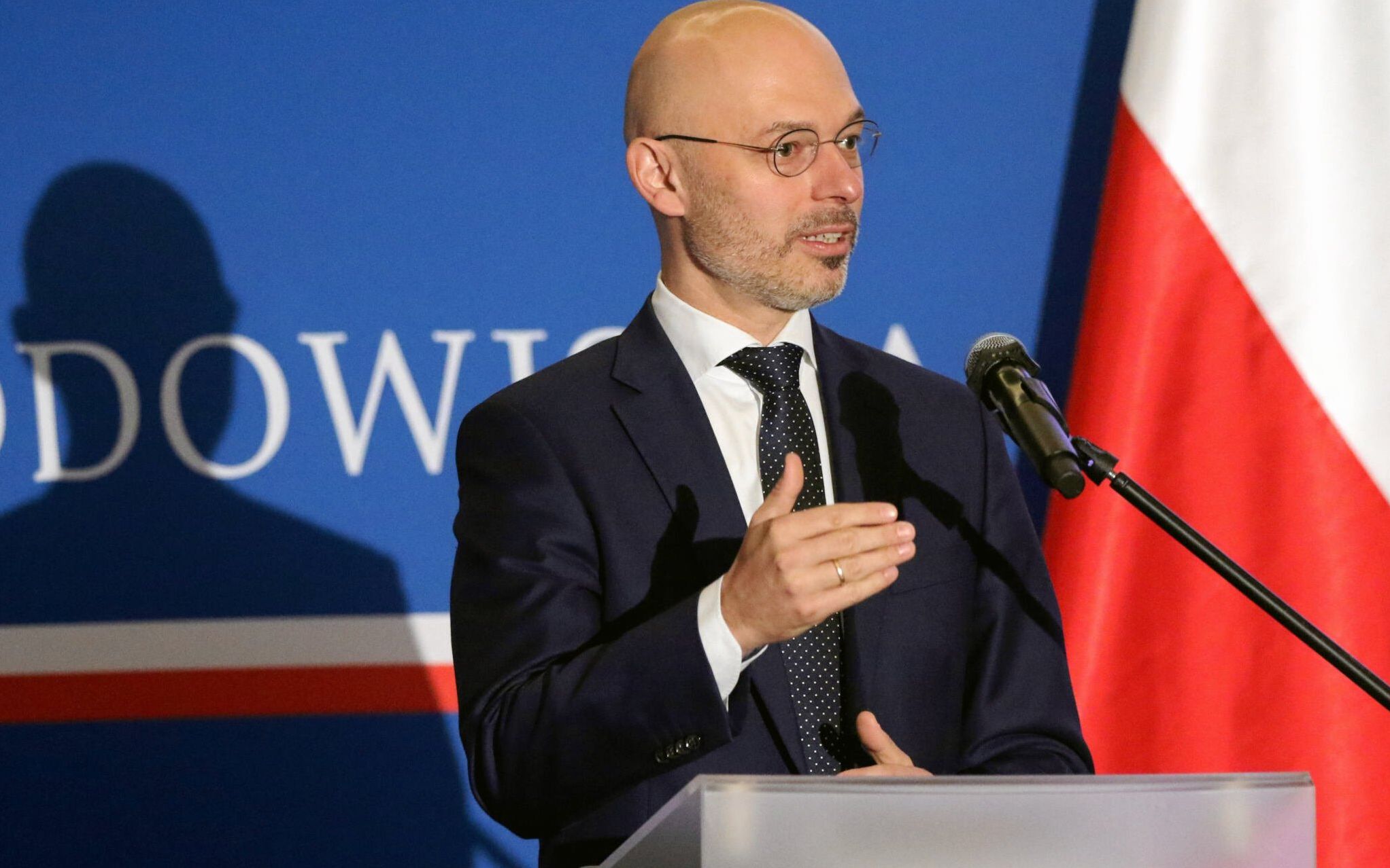 03.07.2019  Warszawa. Michal Kurtyka podczas otwarcia konferencji " Ludzie i klimat - solidarnosc i sprawiedliwa transformacja " w ramach polskiej prezydencji COP 24 . Fot . Kuba Atys / Agencja Gazeta