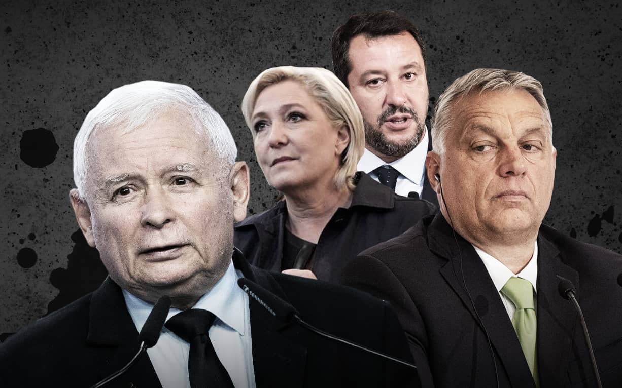 Grafika do artykułu Orbán, Salvini, Marine Le Pen – PiS ogłasza, że będzie z nimi tworzył Europę wartości