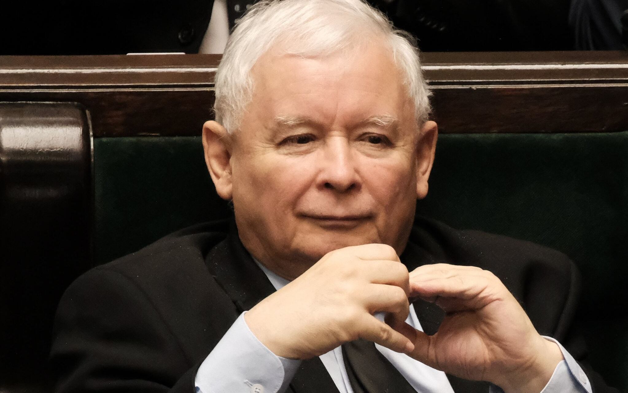24.07.2020 Warszawa , ulica Wiejska . Sejm . 15 . posiedzenie Sejmu IX kadencji . Jaroslaw Kaczynski , Piotr Glinski , Ryszard Terlecki podczas bloku glosowan .
Fot. Slawomir Kaminski / Agencja Gazeta