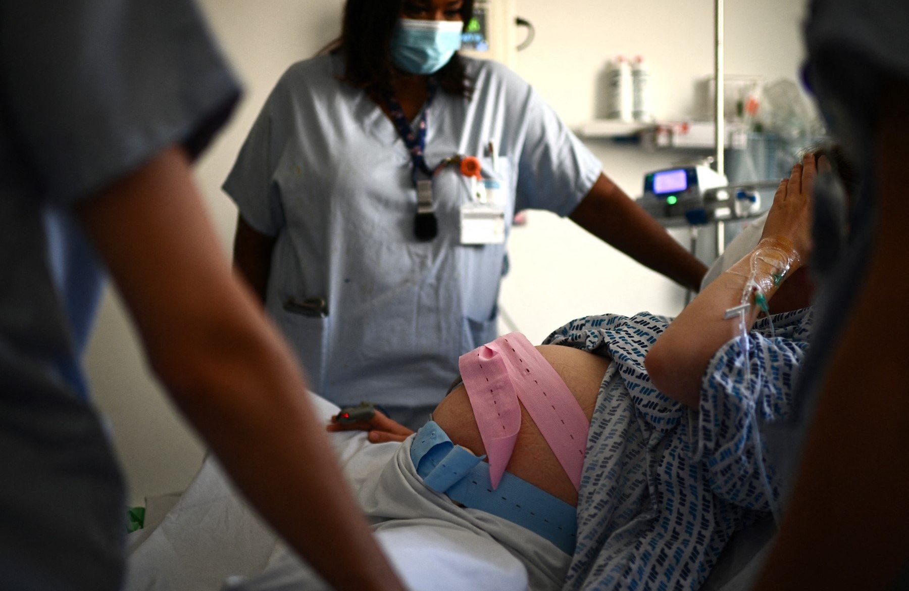 FRANCE-HEALTH-HOSPITAL-PREGNANCY-CHILD