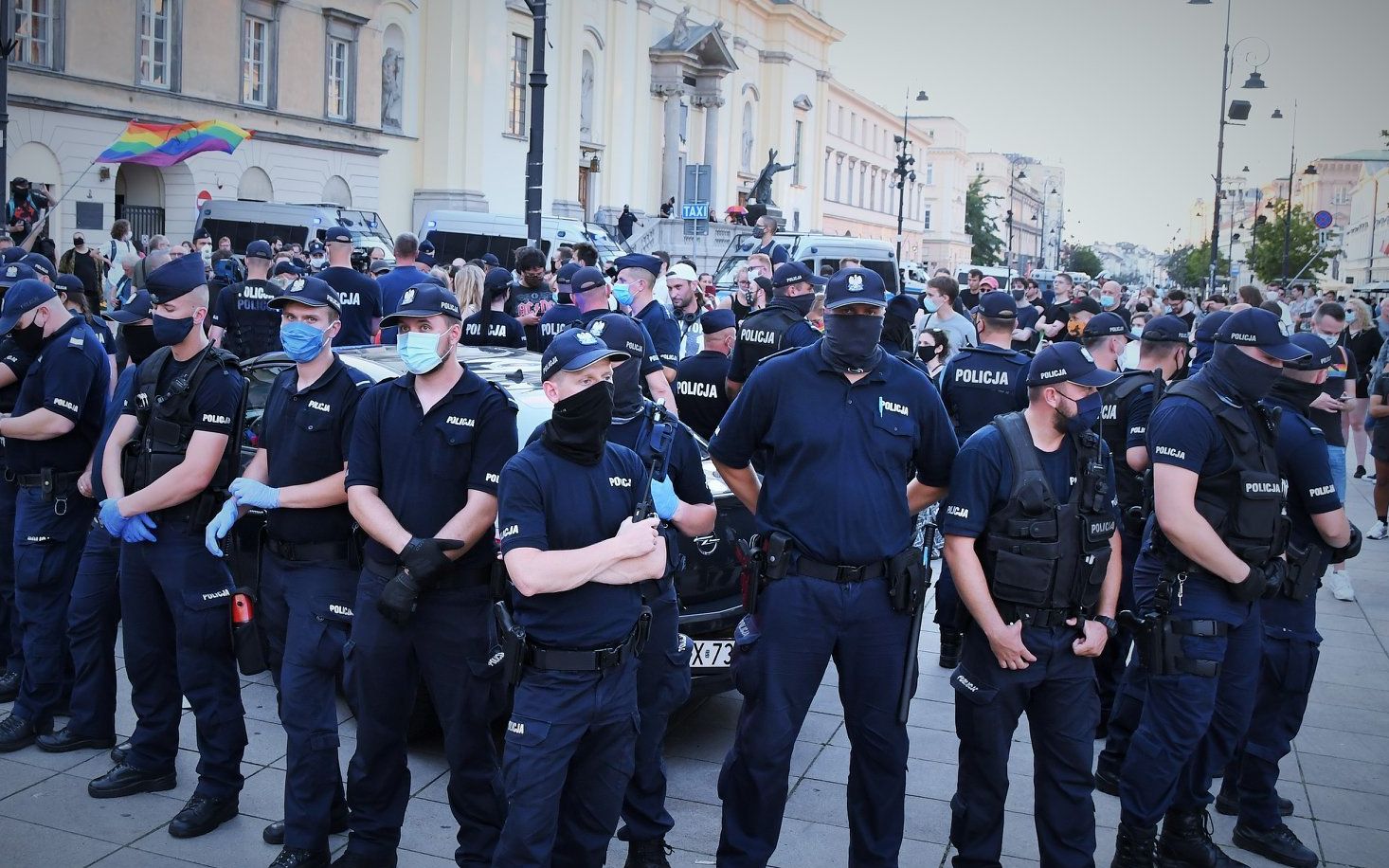 Grafika do artykułu Policja w domach zatrzymanych po proteście w obronie Margot. Prawnik: To forma szykany
