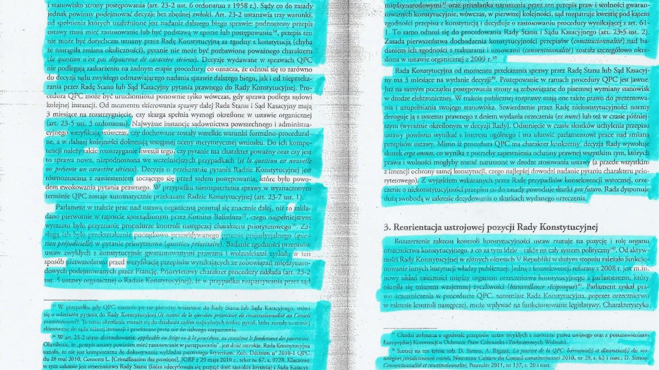 Artykuł dr. hab. Jarosława Szymanka, plagiat pracy magisterskiej