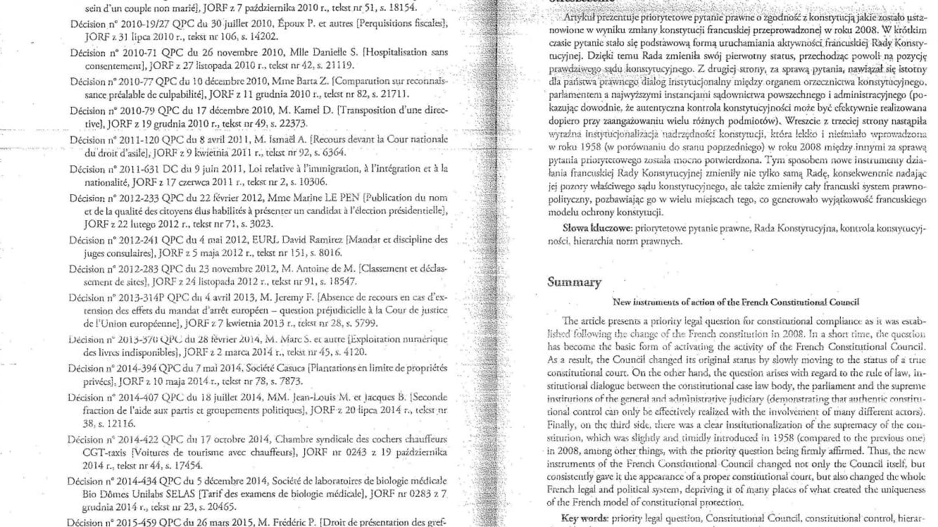 Artykuł dr. hab. Jarosława Szymanka, plagiat pracy magisterskiej