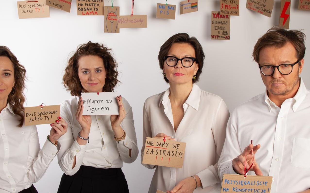 Grafika do artykułu Rok 2020: od Aborcji przez Naród po Wypierdalać. Alfabet #WolnychSądów