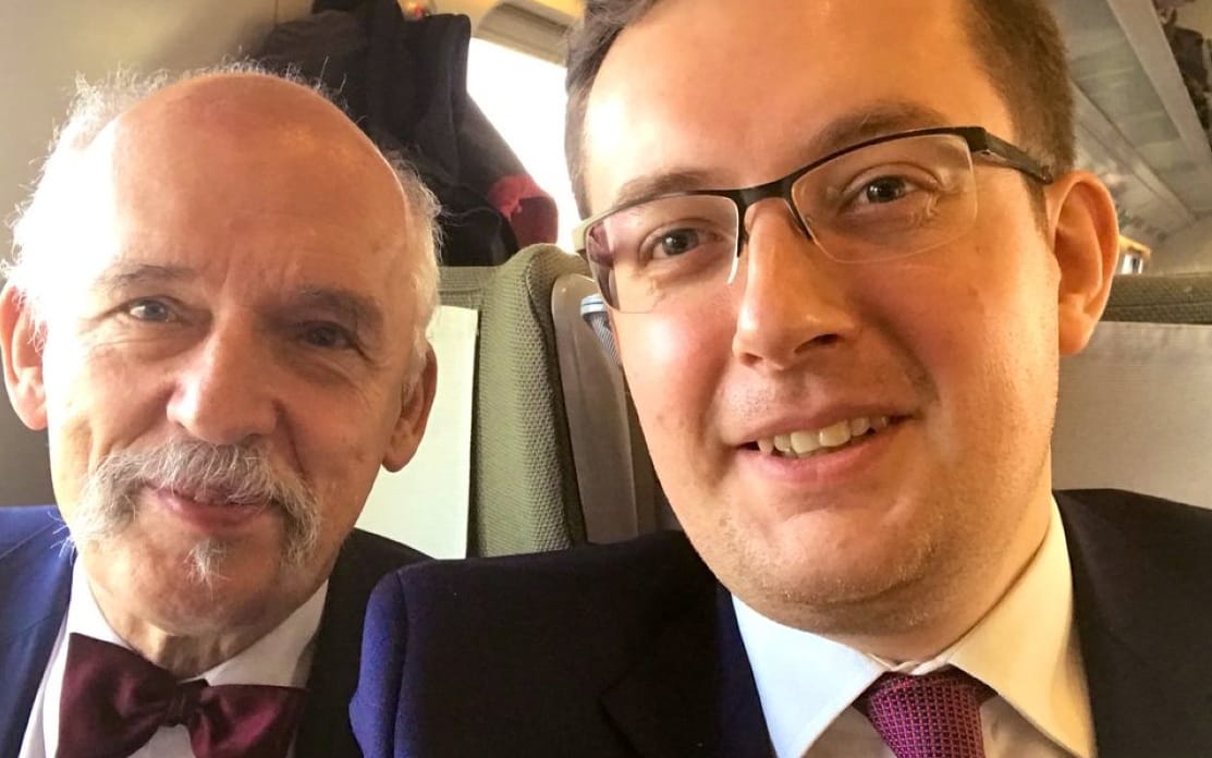 Grafika do artykułu Połączeni korwiniści i narodowcy zabierają wyborców PiS i Kukiz'15. Mają szansę na kilka euromandatów
