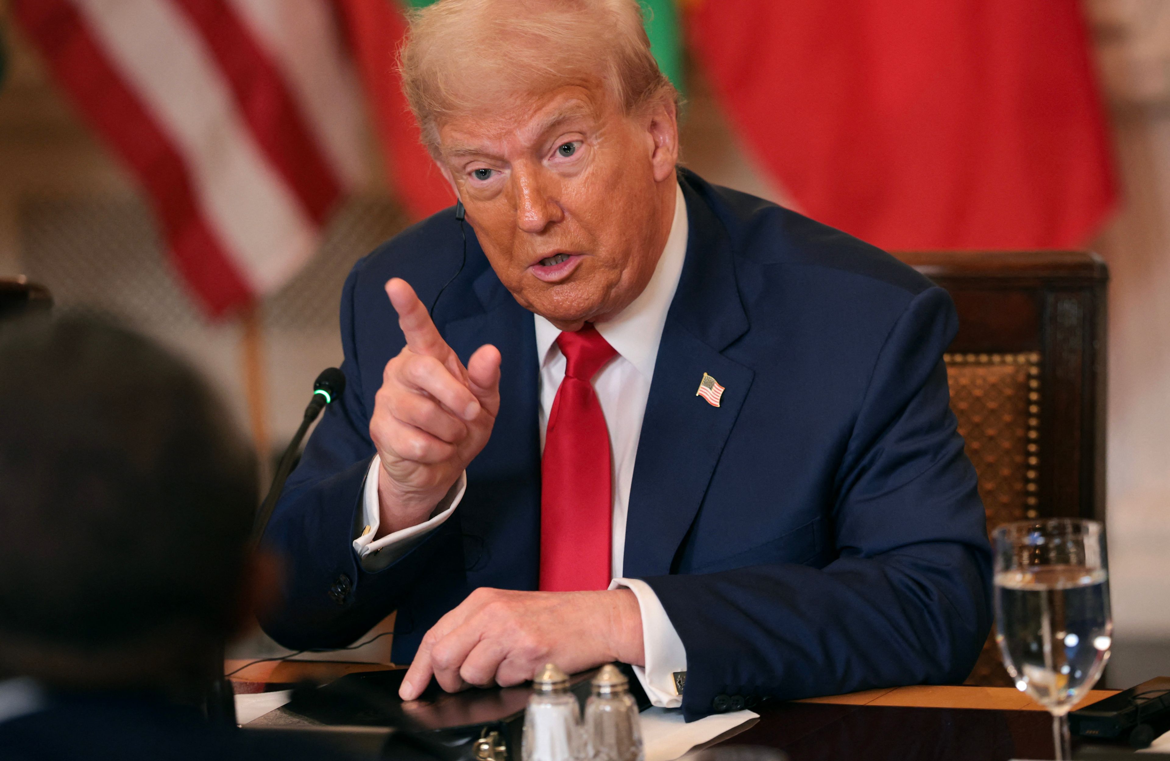 President Trump Meets With Visiting African Leaders At The White House