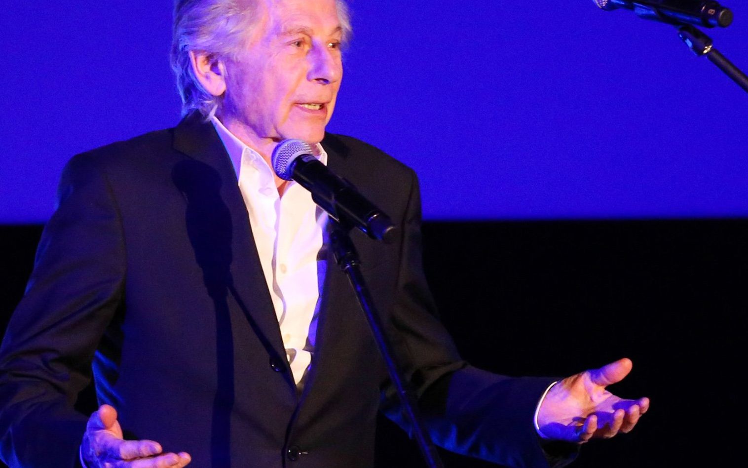 02.05.2018 Krakow , Kino Kijow . Roman Polanski . Premiera filmu " Prawdziwa Historia " Romana Polanskiego i Gala Script Pro podczas festiwalu Netia Off Camera . Fot. Jakub Porzycki / Agencja Gazeta