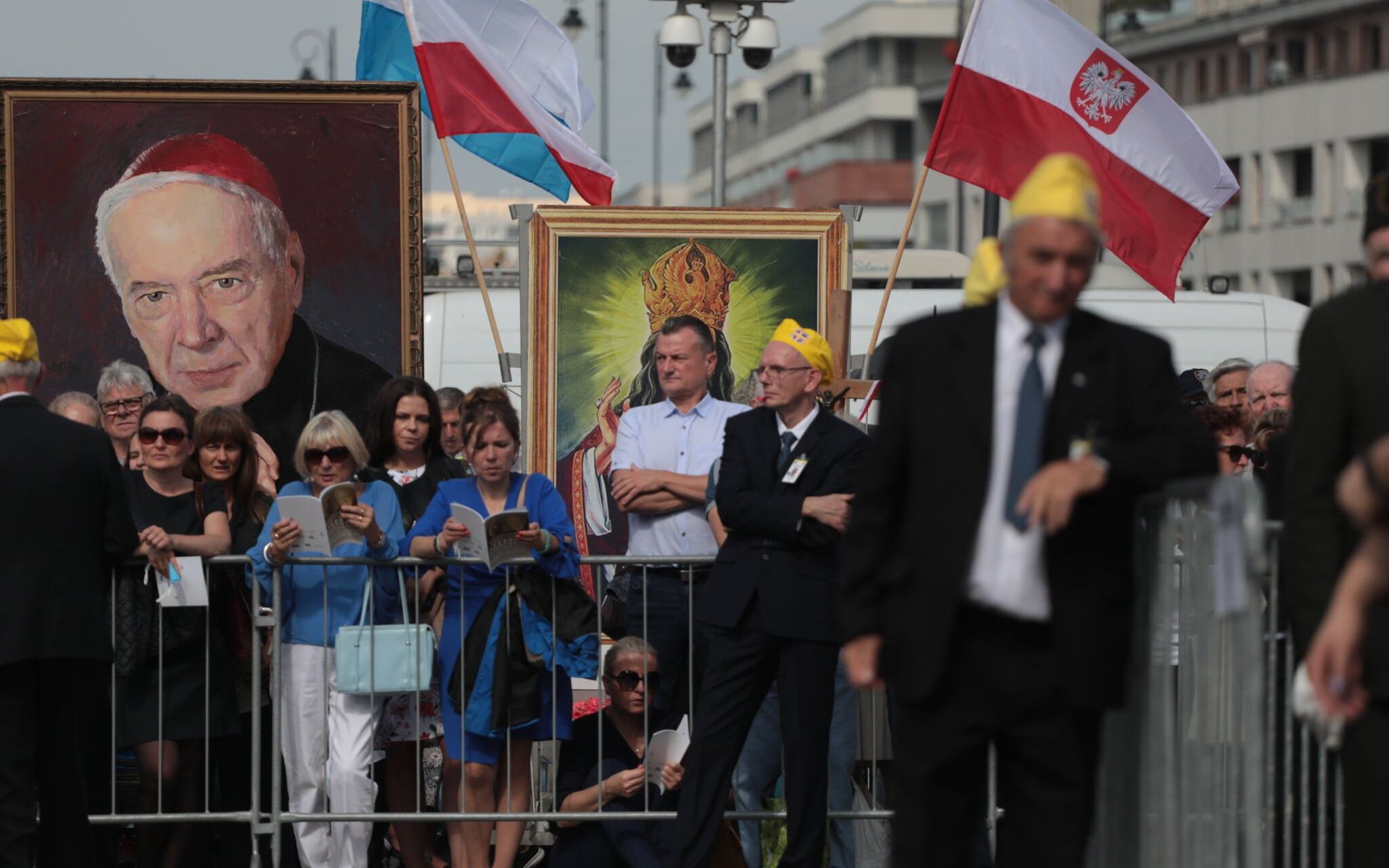 12.09.2021 Warszawa , Wilanow . Swiatynia Opatrznosci Bozej . Beatyfikacja kardynala Stefana Wyszynskiego i matki Elzbiety Rozy Czackiej .
Fot. Slawomir Kaminski / Agencja Gazeta