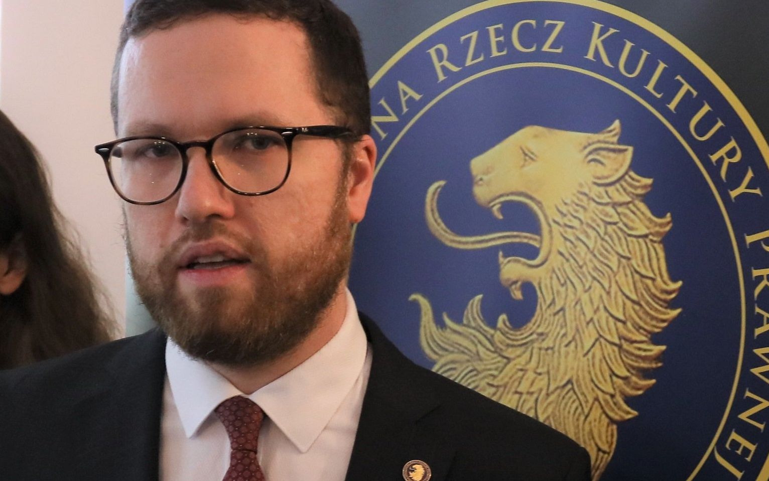 24.01.2019 Warszawa , ulica Gornoslaska 20 . Instytut na rzecz Kultury Prawnej Ordo Iuris . Tymoteusz Zych (2L), Nikodem Bernaciak (3L), Rafal Dorosinski (4L) podczas konferencji prasowej na temat teczowego piatku z dnia 26.10.2018 . 
Fot. Slawomir Kaminski / Agencja Gazeta