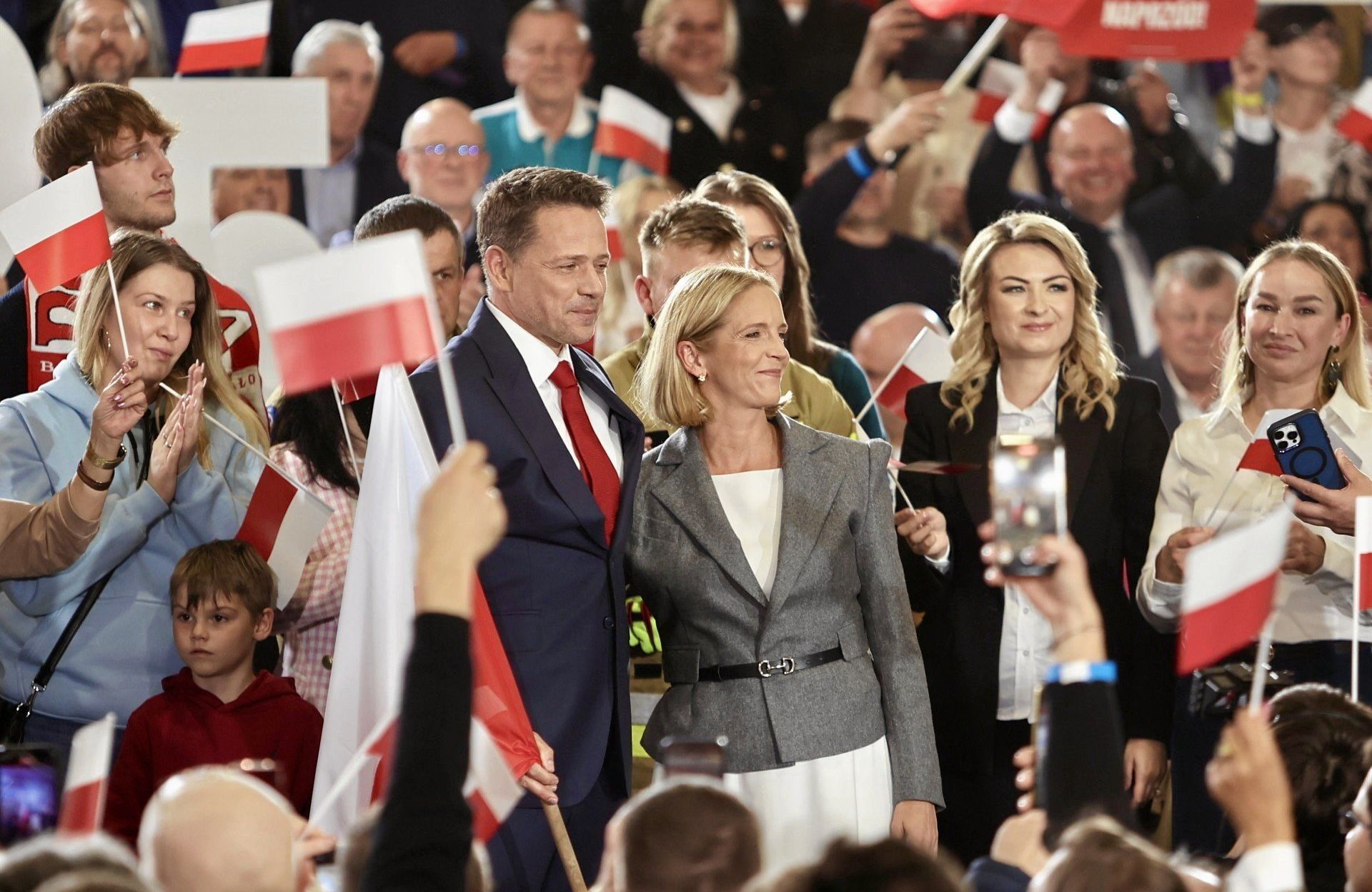 Wybory 2025. Wieczór wyborczy Rafala Trzaskowskiego