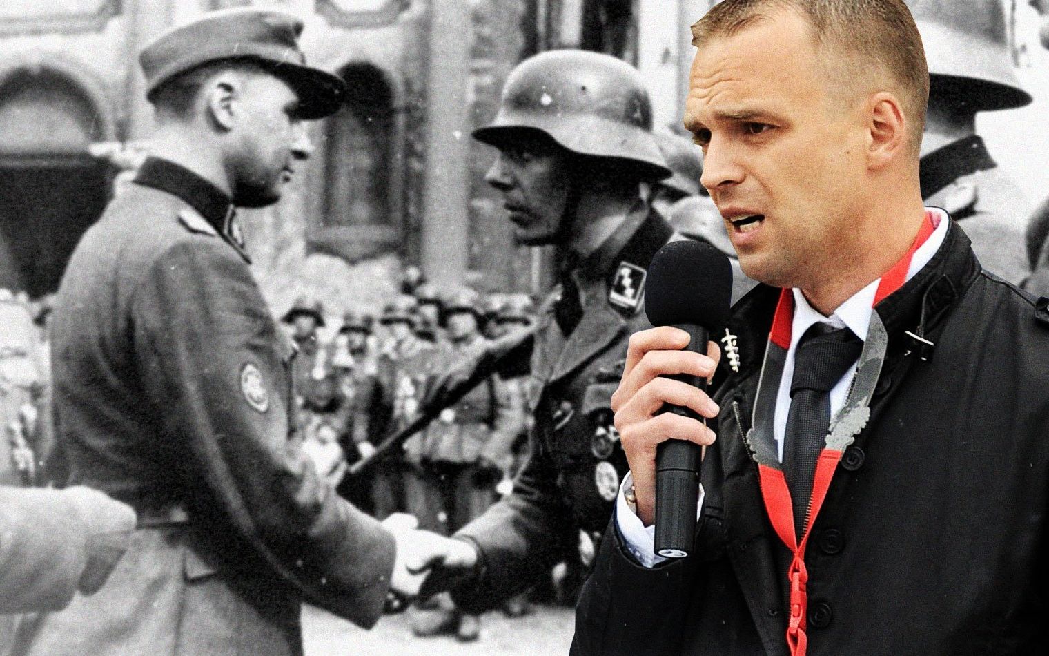 Grafika do artykułu Były skinhead awansuje w IPN. "Drogą nacjonalisty" doszedł do stołka dyrektora