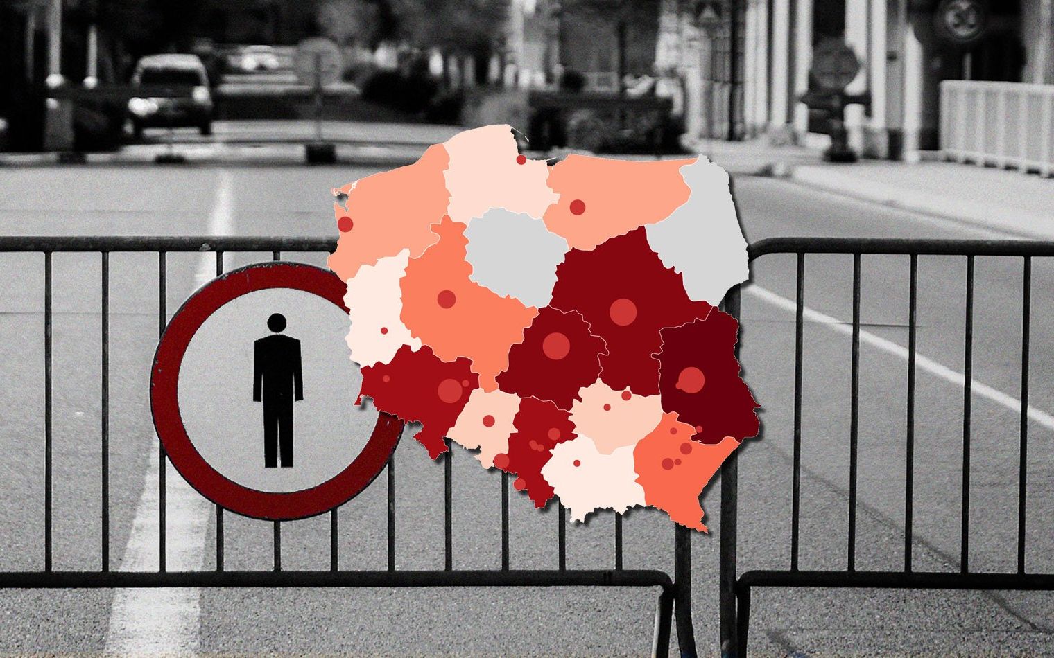 Grafika do artykułu Tylko wczoraj zachorowało 10 tys., zmarło 700. W Polsce 768 hospitalizowanych [statystyki, mapa]