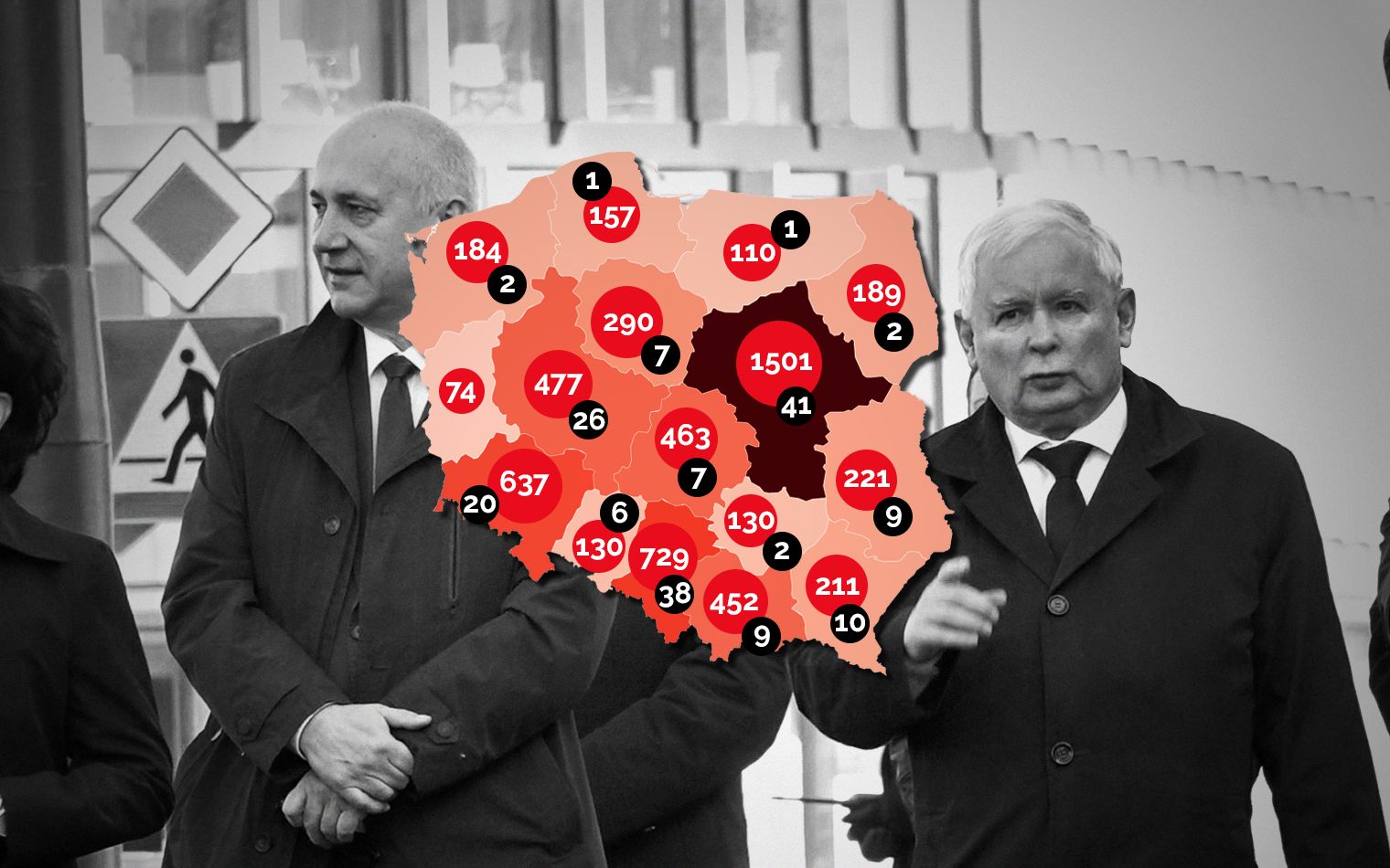 Grafika do artykułu Co trzeci chory złapał wirusa w szpitalu lub przychodni. Kto w Europie wychodzi z pandemii [RAPORT, MAPY]