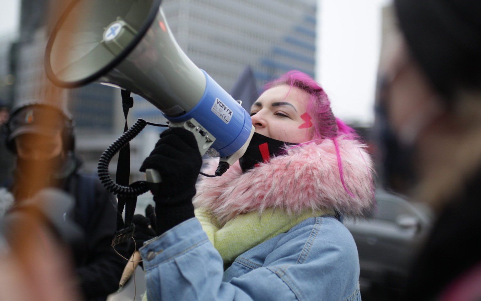 13.12.2020 Warszawa . Strajk Kobiet " Idziemy po wolnosc. Idziemy po wszystko ! "
Fot. Adam Stepien / Agencja Gazeta