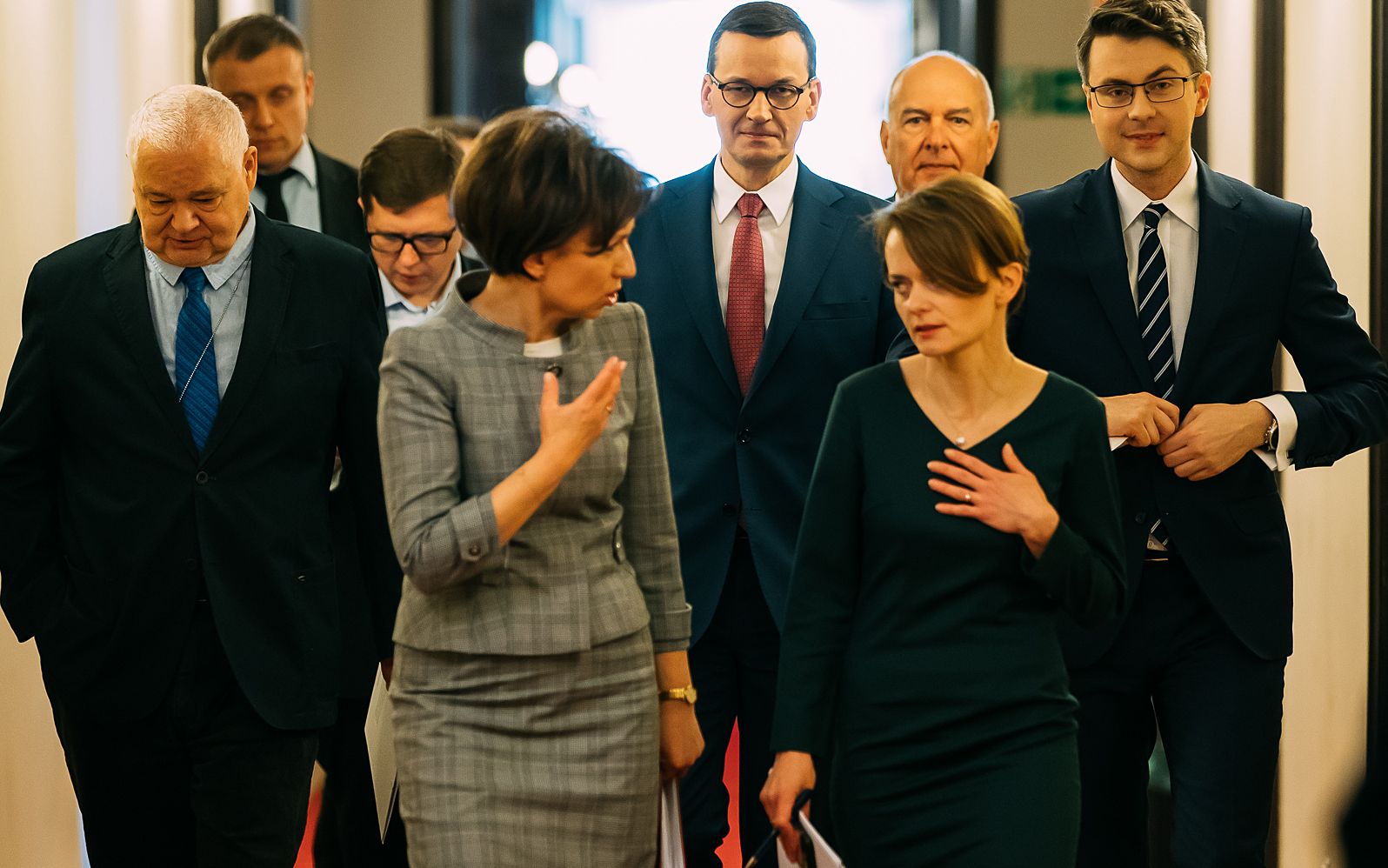 2020.03.18 Warszawa | Konferencja nt. Tarczy Antykryzysowej 
Fot: Krystian Maj/KPRM