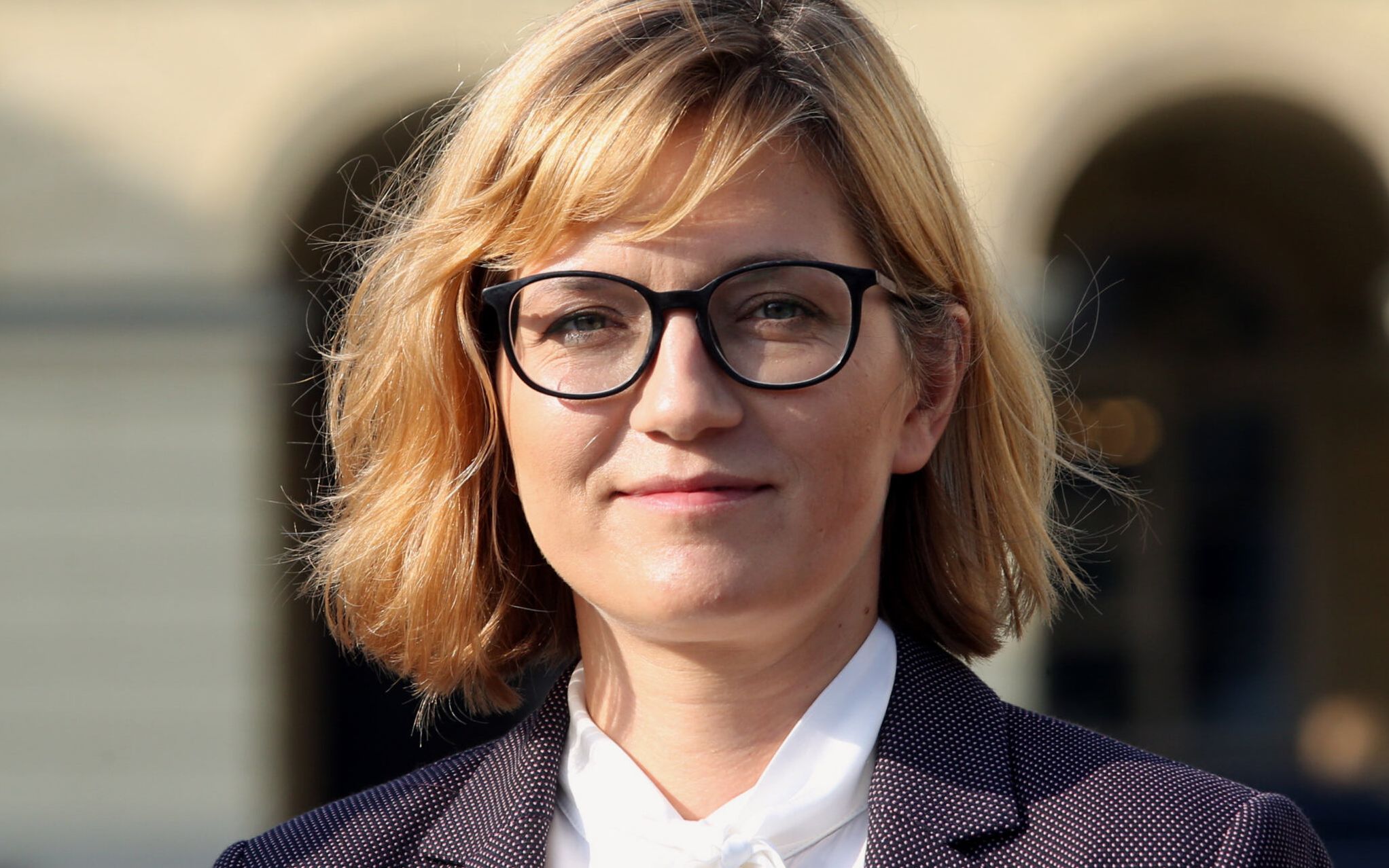 24.09.2020  Warszawa. Magdalena Biejat oraz przedstawiciele Miasto Jest Nasze podczas konferencji prasowej o zgloszeniu do prokuratury sprawy sprzedazy deweloperowi dzialki na polach kamionkowskich.  Fot . Kuba Atys / Agencja Gazeta
