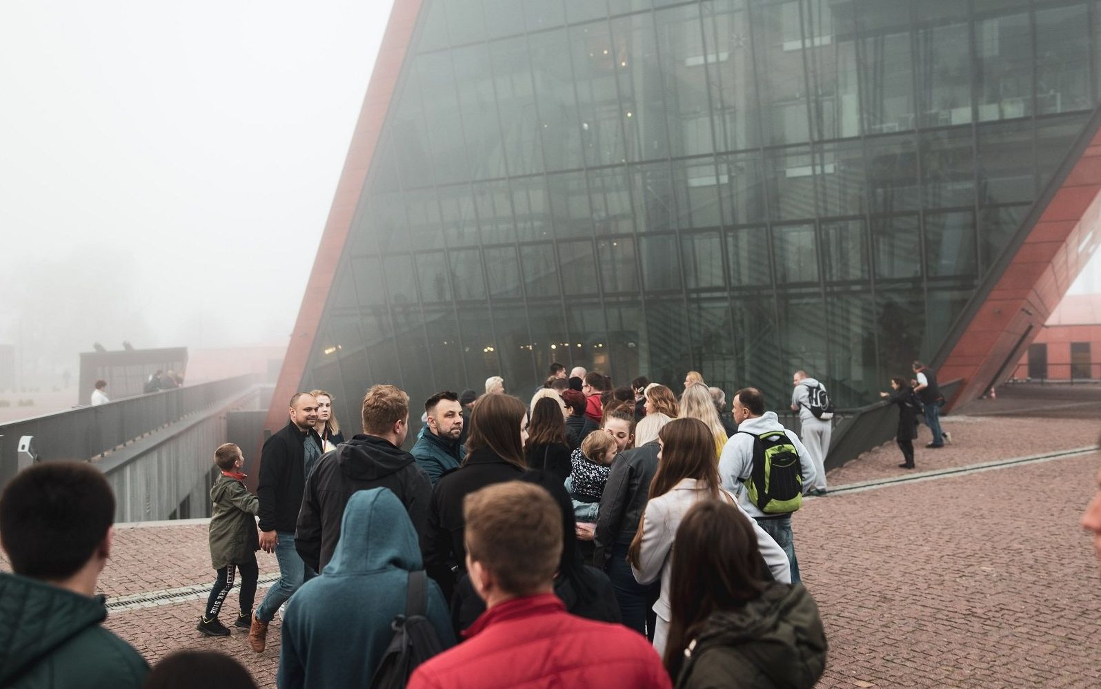 18.05.2019 Gdansk . Zwiedzanie Muzeum II Wojny Swiatowej w ramach Nocy Muzeow .
Fot. Martyna Niecko / Agencja Gazetaa