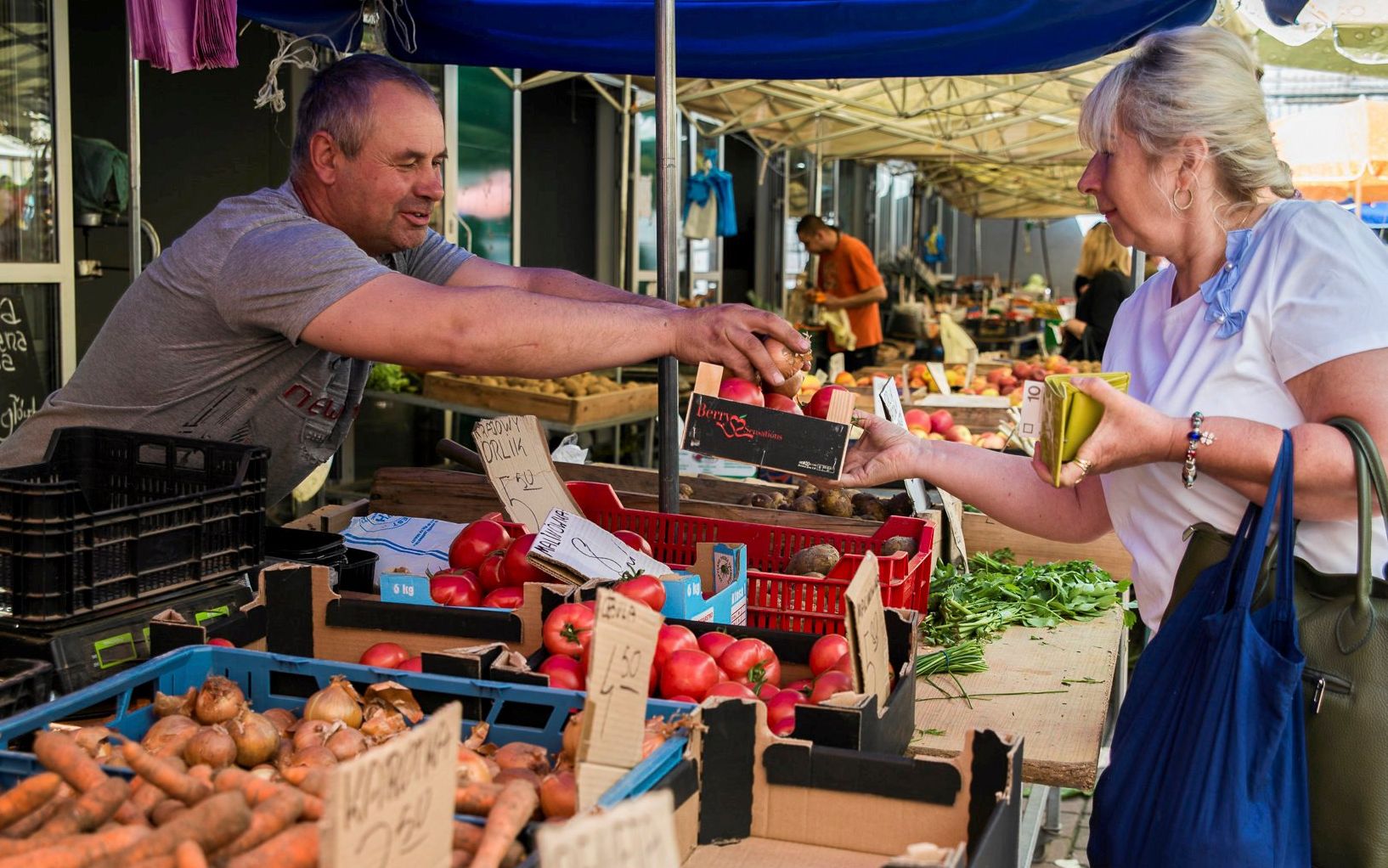 18.05.2019 Tychy . Kampania Tyskich Hal Targowych " Pakuje do skrzynki " .
Fot . Kamila Kotusz  / Agencja Gazeta




 *** Local Caption ***