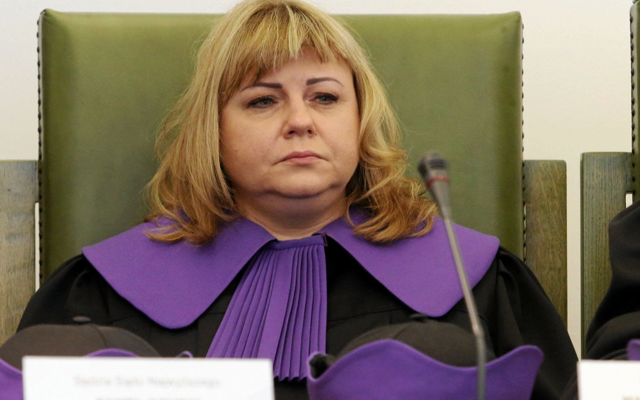 10.04.2019 Warszawa . Sedzia Malgorzata Bednarek podczas pierwszego posiedzenia Izby Dyscyplinarnej Sadu Najwyzszego . Fot . Kuba Atys / Agencja Gazeta