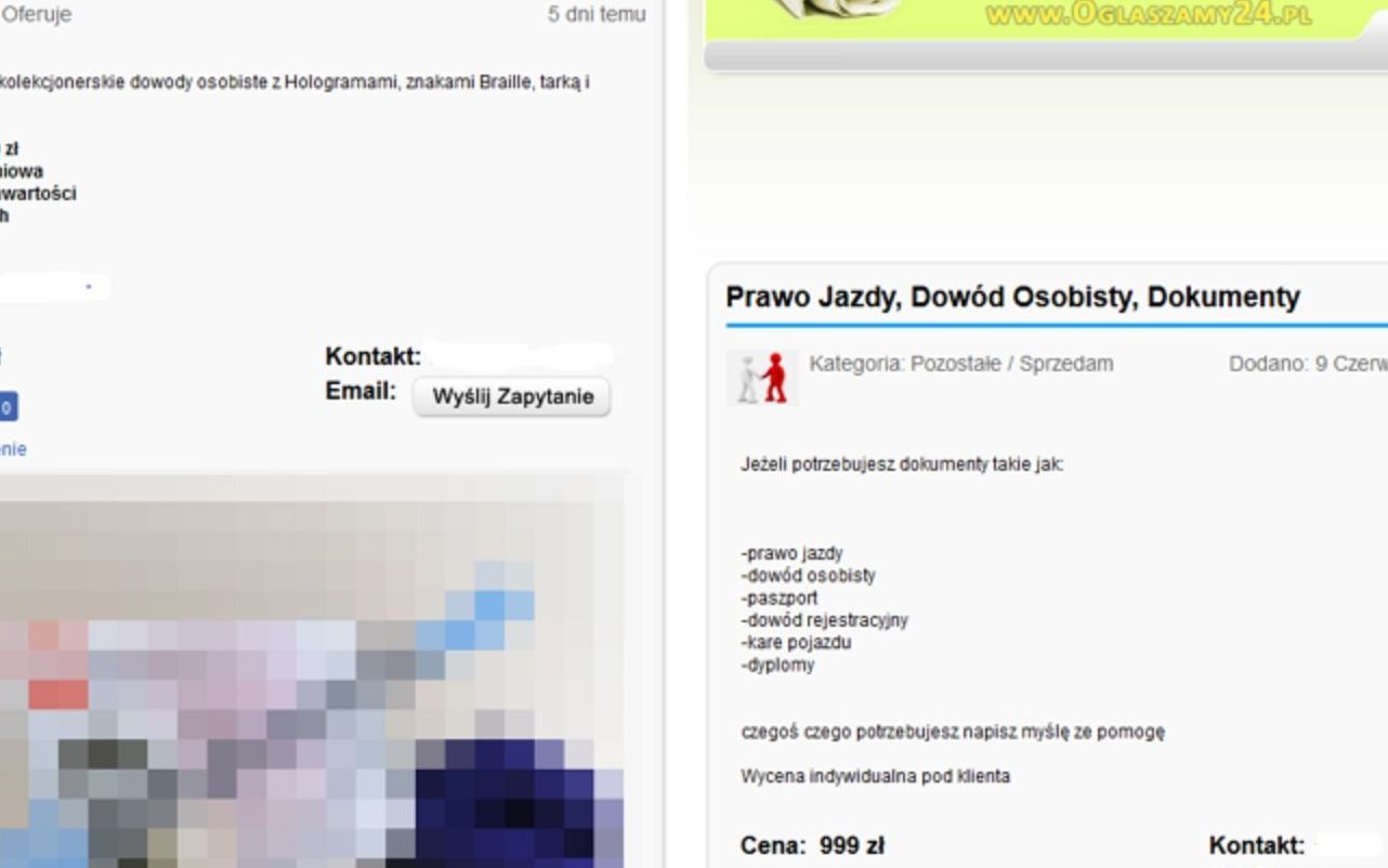 Grafika do artykułu Na ogólnie dostępnym portalu masowo ogłaszają się przestępcy. Zawiadamiamy prokuraturę!
