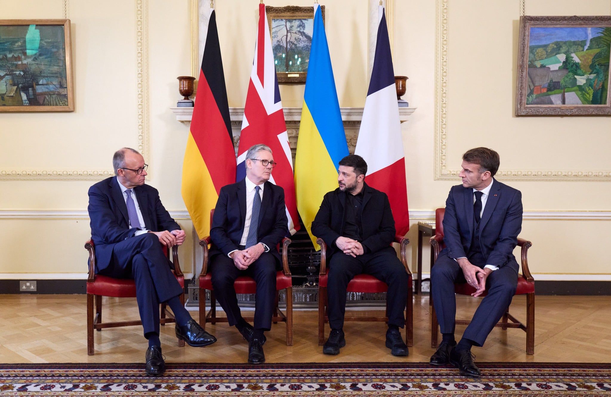 Wizyta Zełenskiego w Londynie