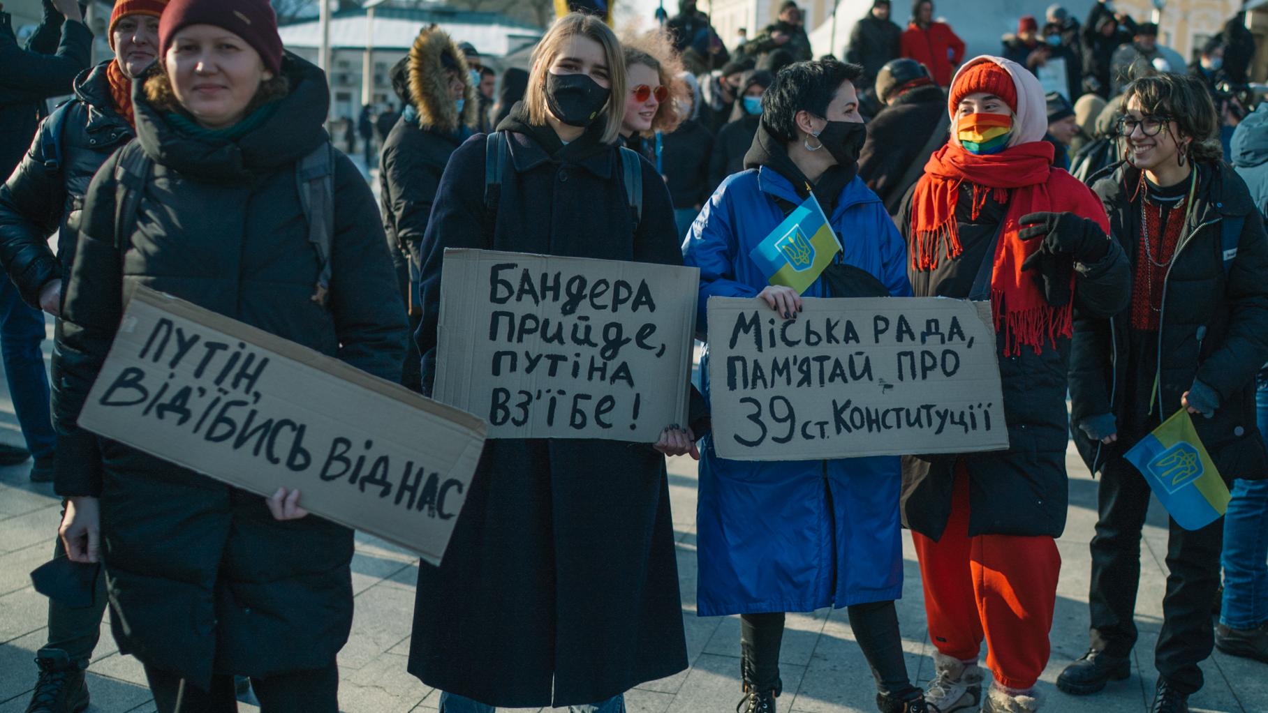 Nacjonaliści i działacze LGBT razem na Marszu Jedności w Charkowie