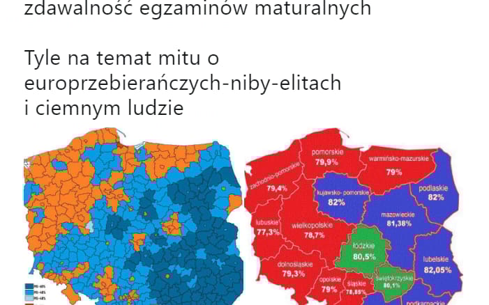 Grafika do artykułu Mapy od czapy. Czy rzeczywiście dzielimy się na RFN i NRD?