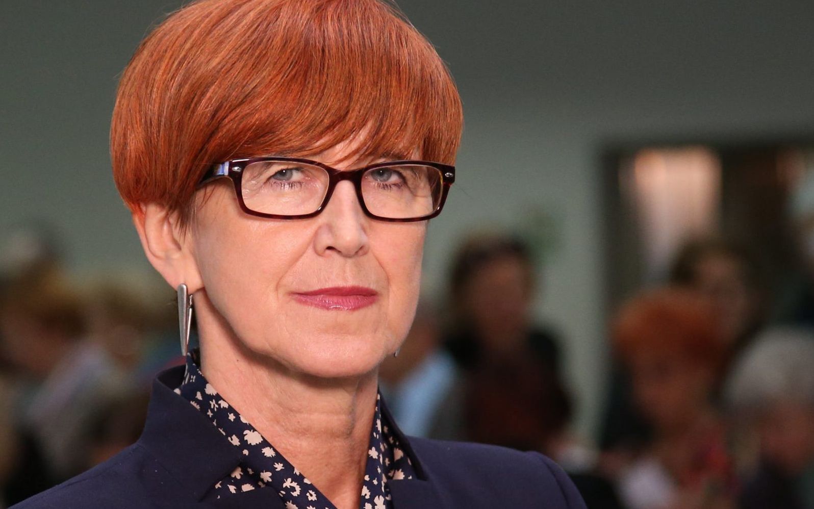 07.10.2017 Szczecin , Szczecinski Humanistyczny Uniwersytet Seniora . Minister rodziny , pracy i polityki spolecznej Elzbieta Rafalska podczas inauguracji roku akademickiego .
Fot. Cezary Aszkielowicz / Agencja Gazeta