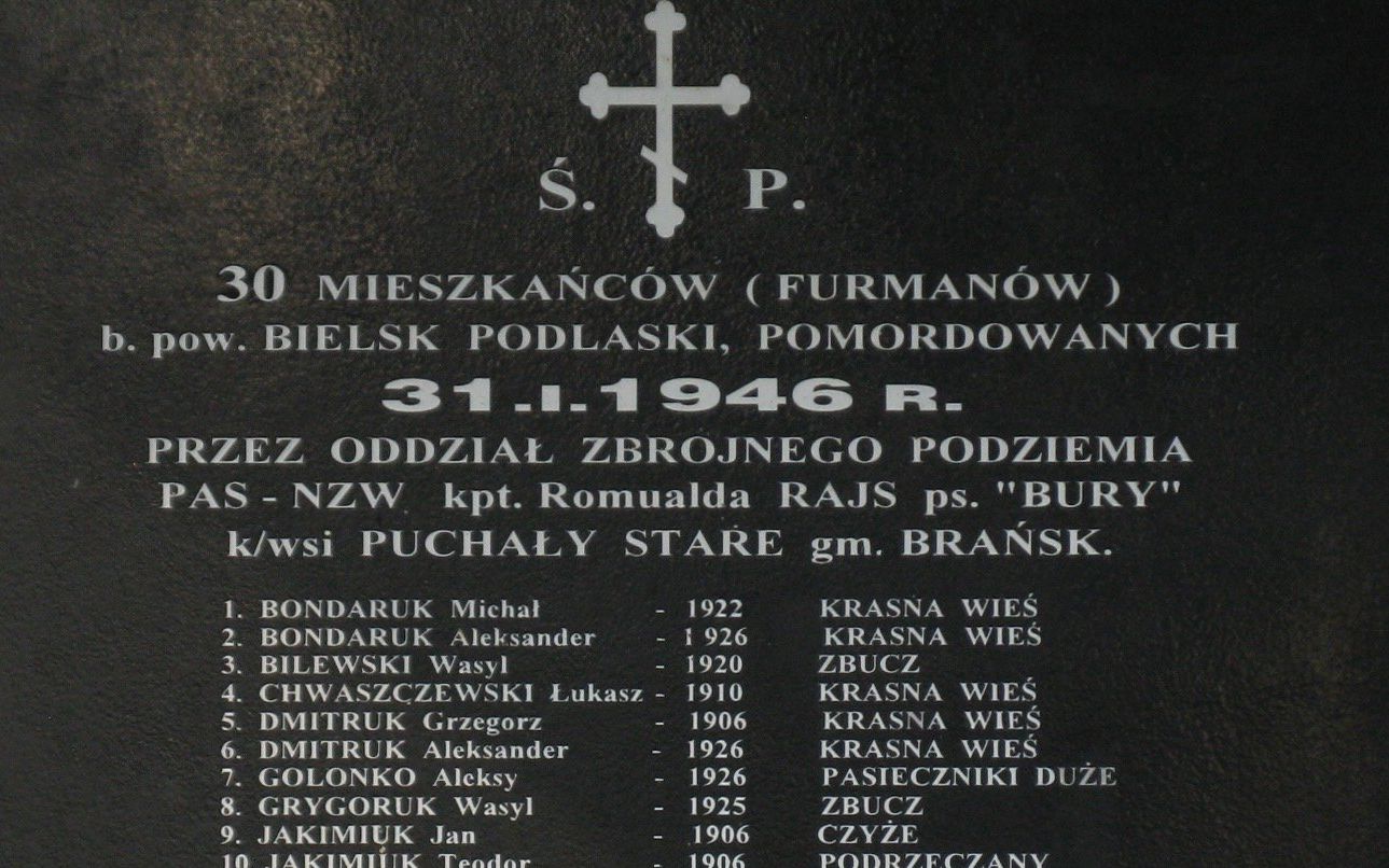 Grafika do artykułu Żukowska: wśród „wyklętych” byli zbrodniarze. Prawica oburzona, ale to prawda