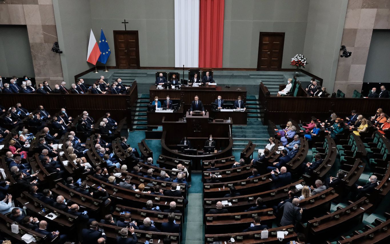 06.08.2020 Warszawa , ul Wiejska , Sejm . Uroczystosc zaprzysiezenia Prezydenta RP Andrzeja Dudy .
Fot. Slawomir Kaminski / Agencja Gazeta