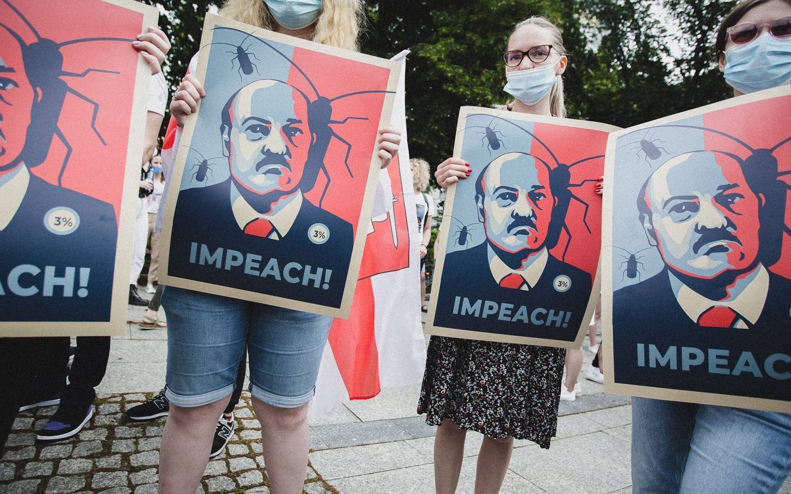 Grafika do artykułu Białoruś się burzy. Łukaszenka zamyka demonstrantów i wyklucza rywali do wyborów prezydenckich