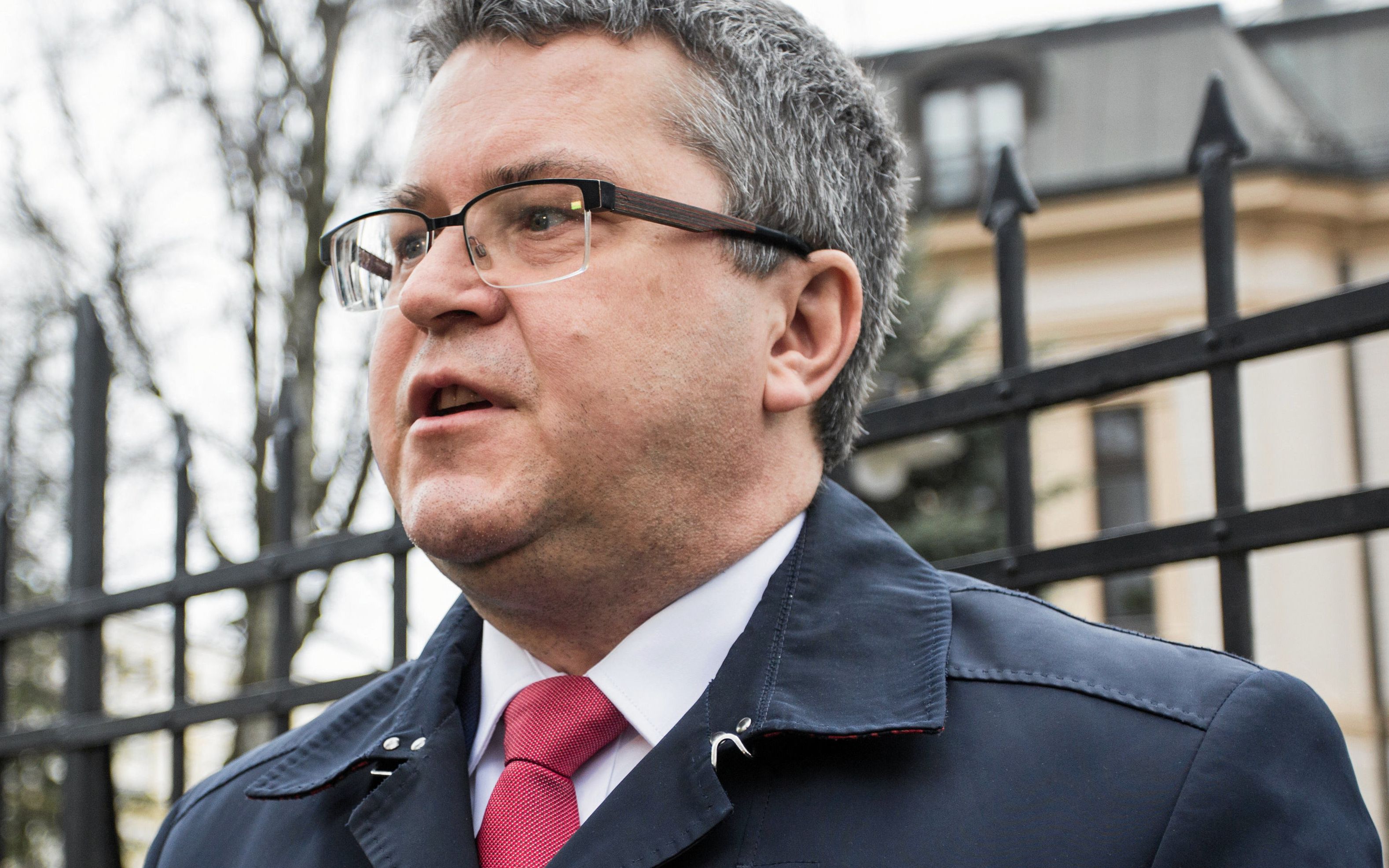 14.03.2019 Warszawa , aleja Szucha 6 . Czlonek KRS sedzia Jaroslaw Dudzicz po odroczeniu wyroku Trybunalu Konstytucyjnego w sprawie ustawy o Krajowej Radzie Sadowniczej .
Fot. Adam Stepien / Agencja Gazeta