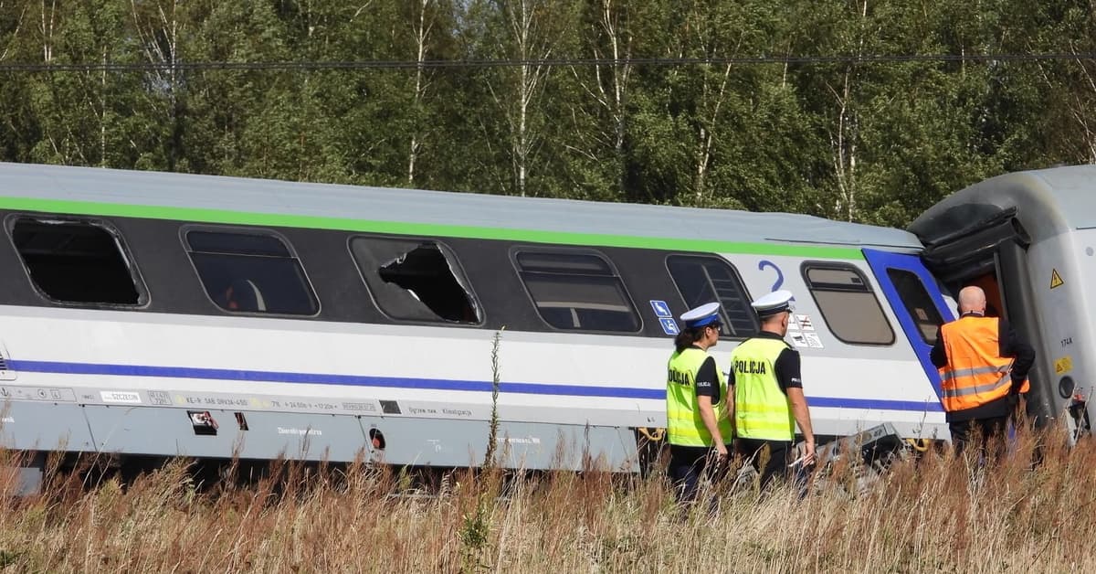 Nie żyje pasażerka pociągu Intercity, który wykoleił się na Mazowszu