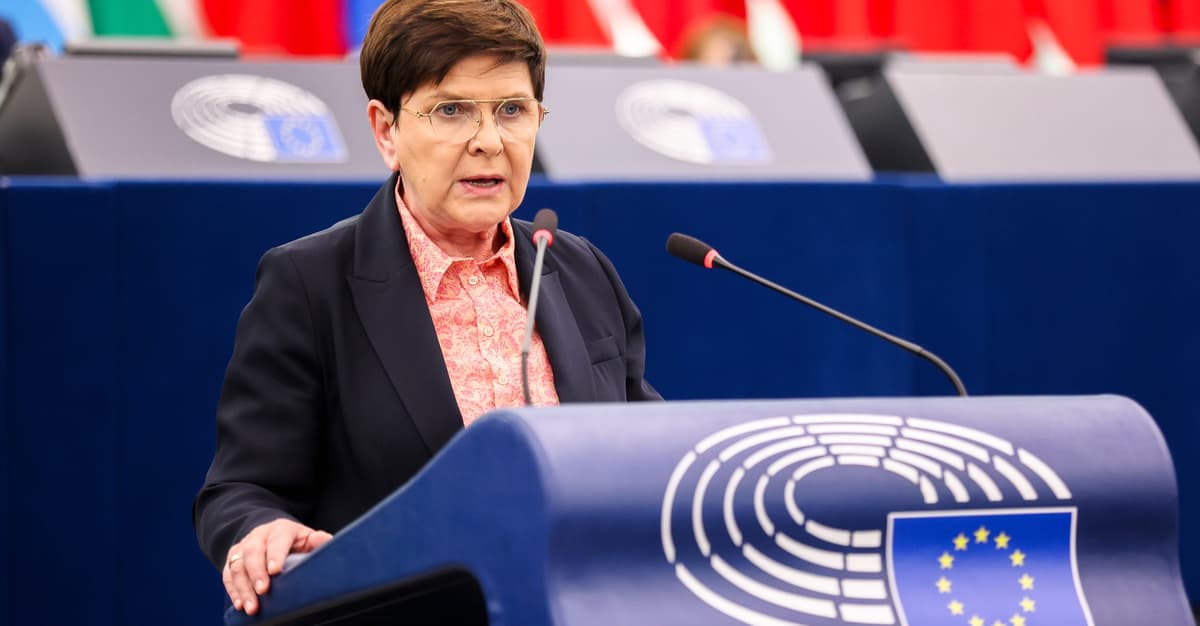 Beata Szydło nową szefową delegacji PiS w PE