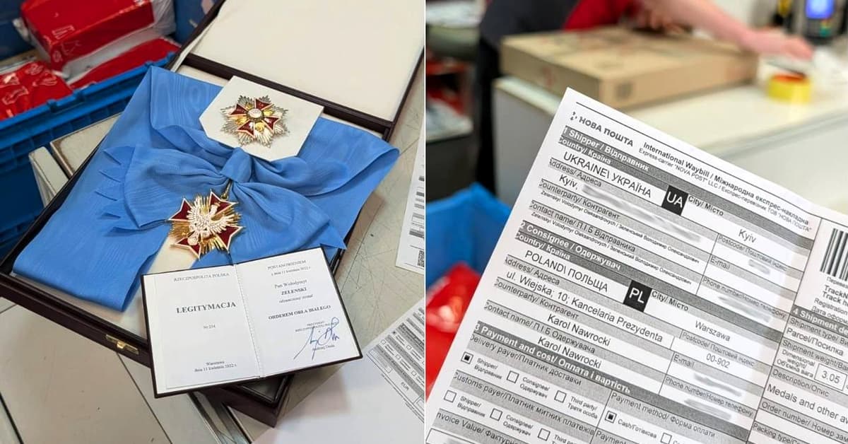 Zełenski odesłał Nawrockiemu order. W oświadczeniu trochę ironii i dużo dobrej woli