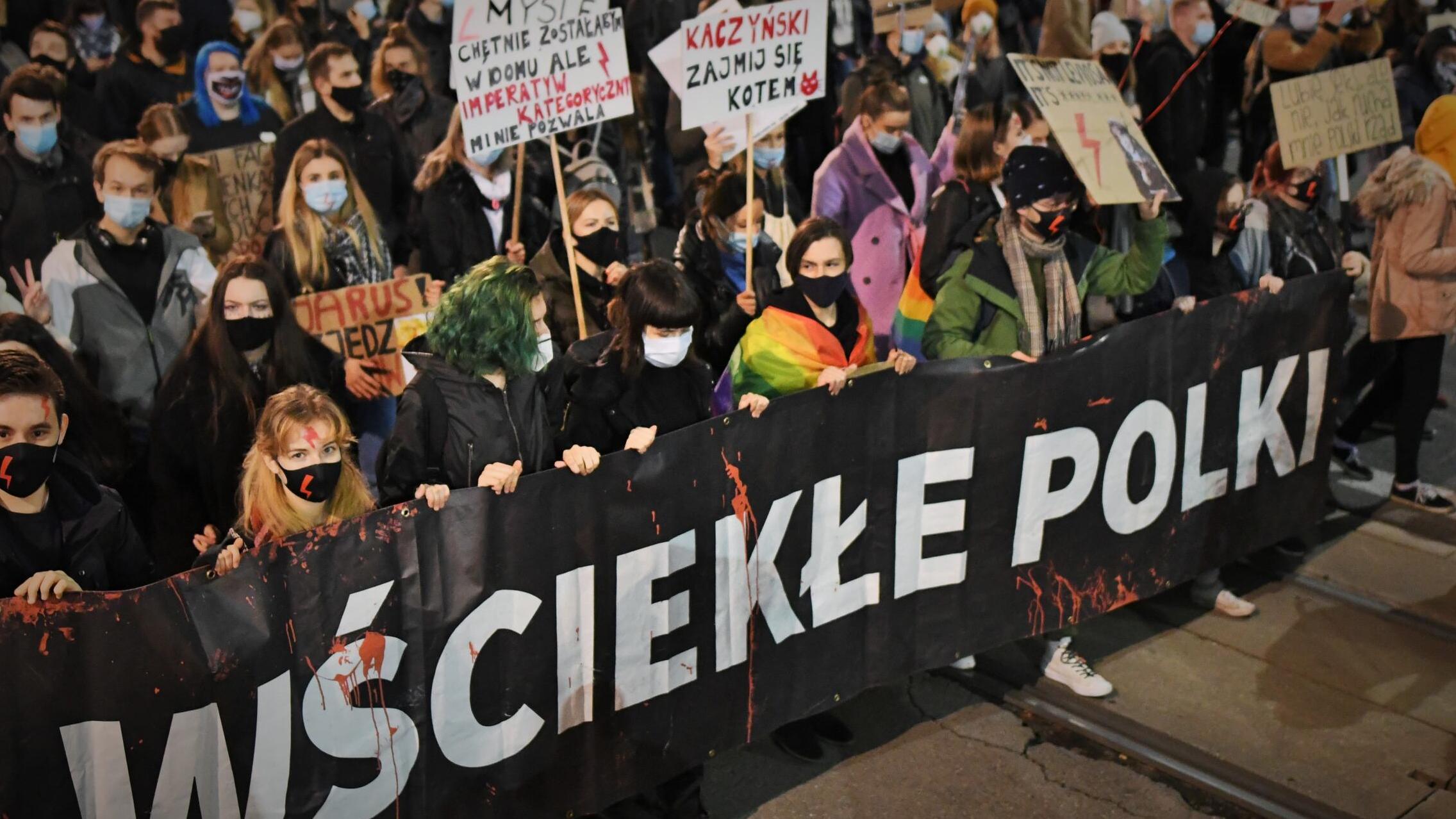 Warszawa, protest 30.10.2020