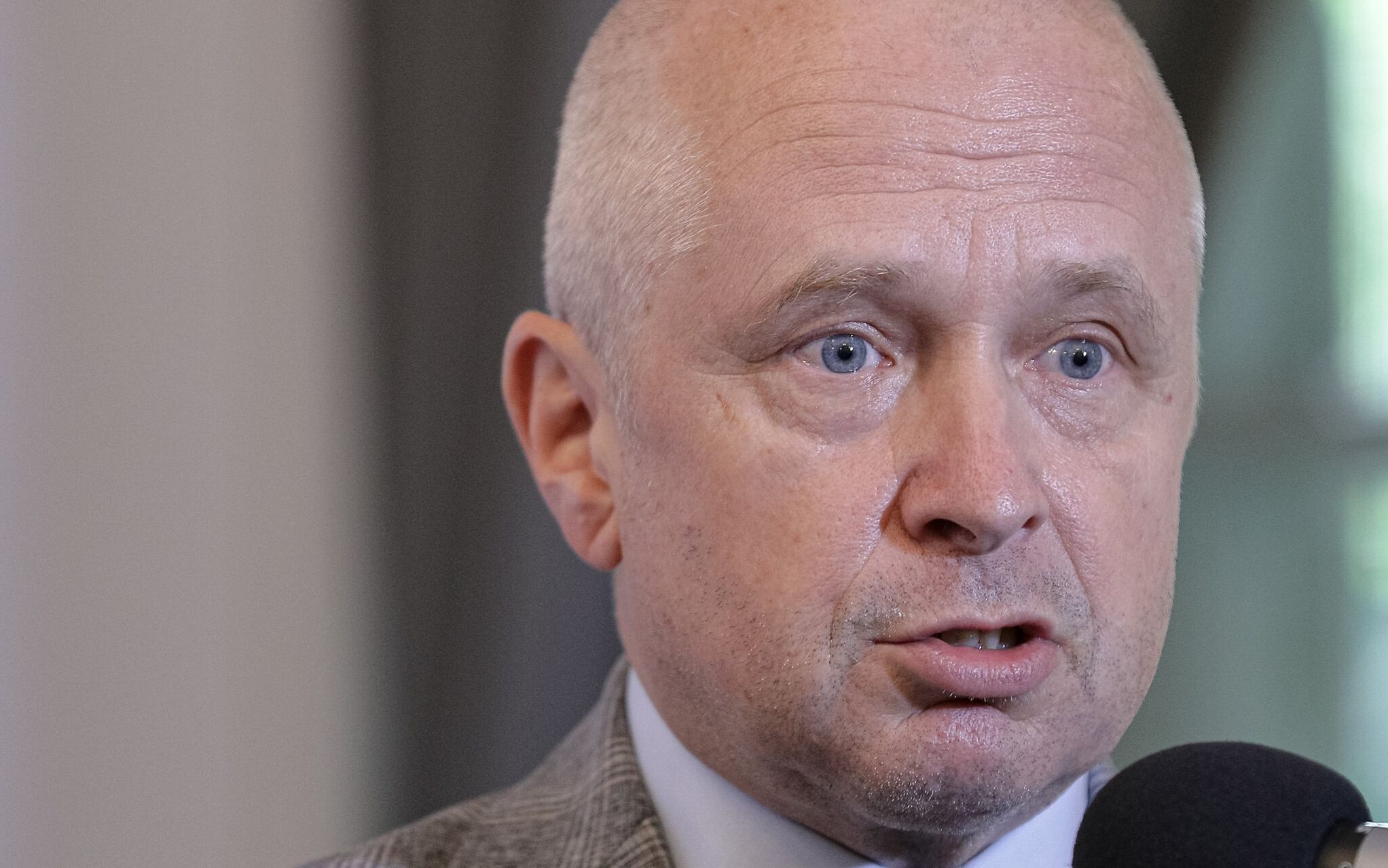 28.07.2020 Warszawa , Biuro Rzecznika Praw Obywatelskich . Mecenas Jacek Dubois podczas konferencji prasowej ws zlozenia kasacji do Sadu Najwyzszego ws. tzw. Procesu Brzeskiego .

Fot. Dawid Zuchowicz / Agencja Gazeta