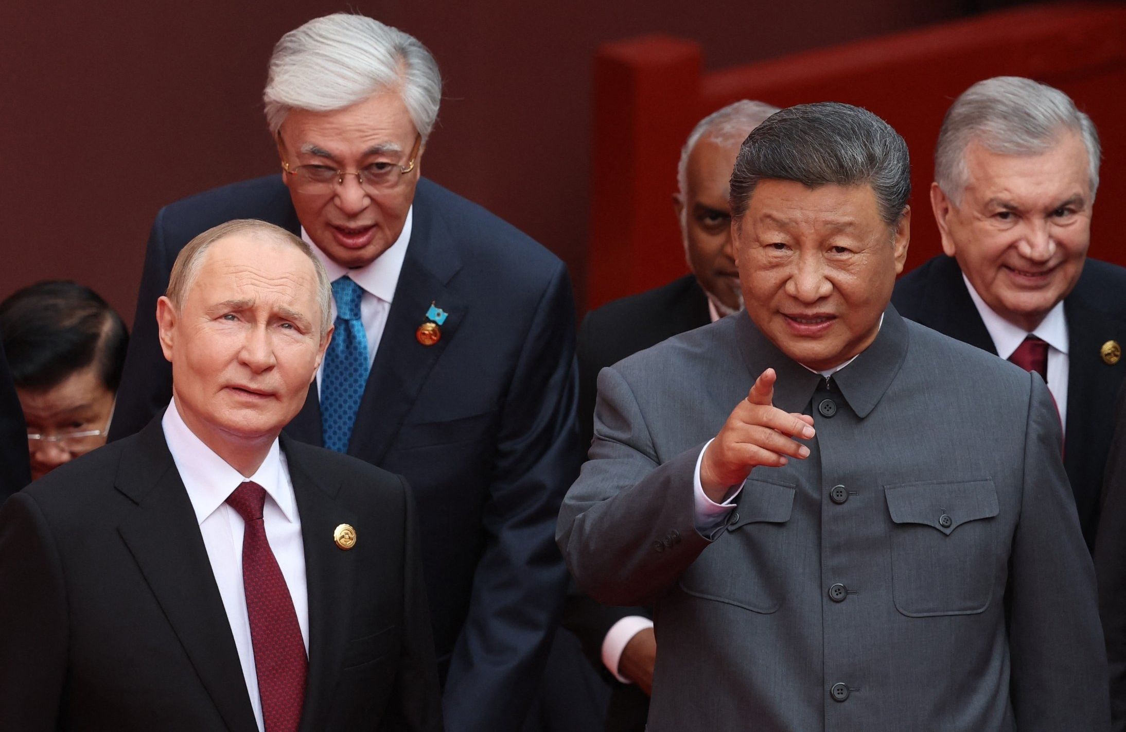 Władimir Putin i Xi Jinping, 3.09.2025 r. Plac Tiananmen, Chiny