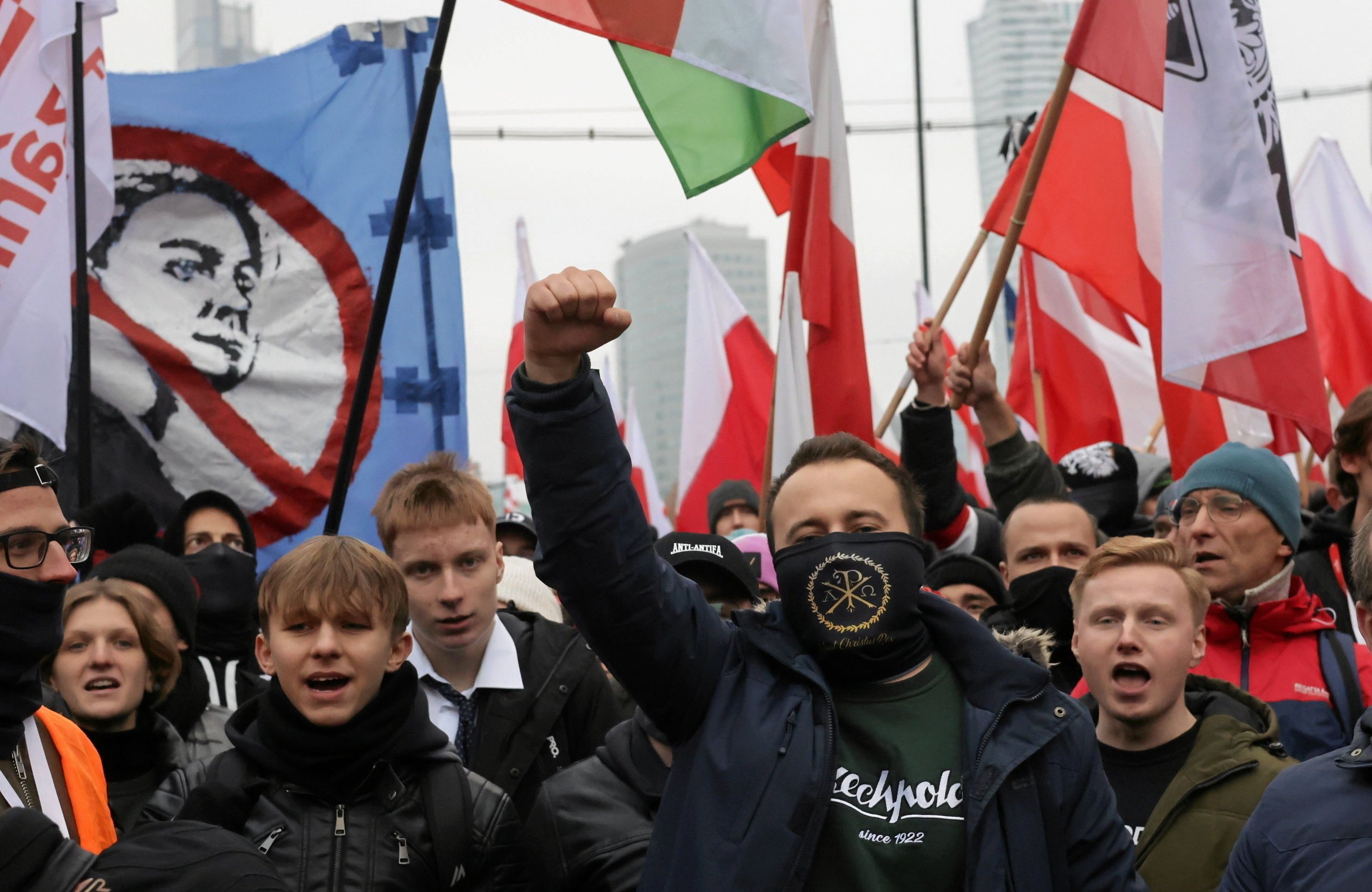 Marsz Niepodleglosci w Warszawie, 11.11.2024 r.