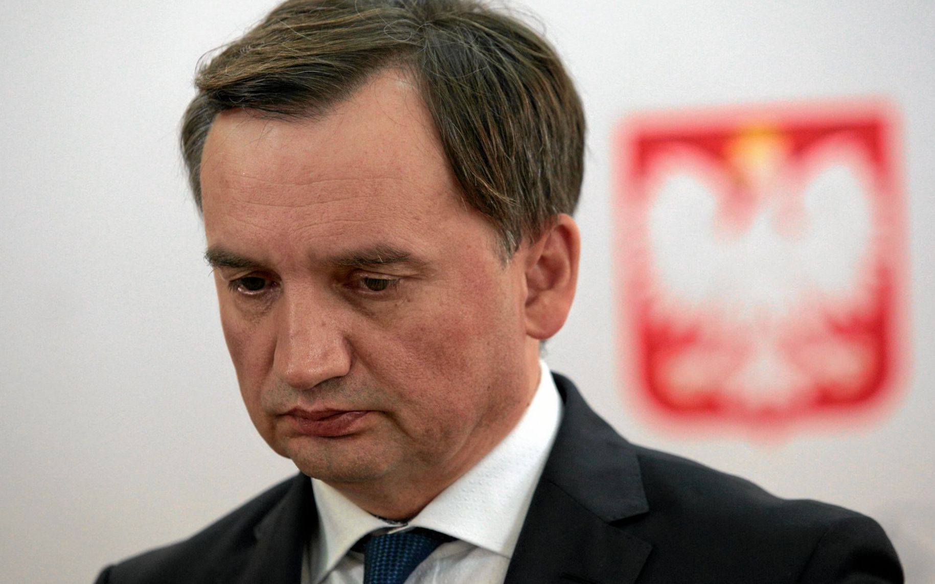 16.09.2019 Kielce , Wojewodzki Szpital Zespolony . Minister Zbigniew Ziobro podczas konferencji prasowej dotyczacej zakupu sprzetu ratujacego zycie za pieniadze pochodzace z Funduszu Sprawiedliwosci .
Fot. Pawel Malecki / Agencja Gazeta