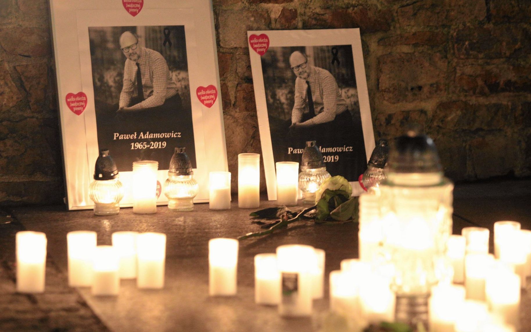 14.01.2020 Kielce , Rynek . Rocznica smierci prezydenta Gdanska Pawla Adamowicza .
Fot. Pawel Malecki / Agencja Gazeta