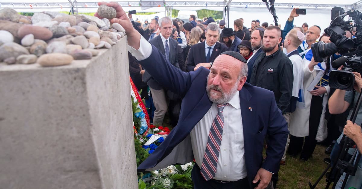 Slimming in Jedwabne: "This is an chance for us – to mourn together and remember"