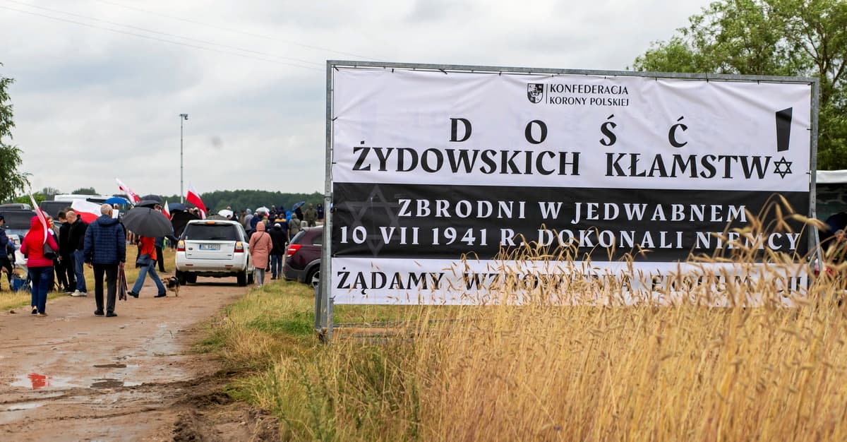 Śmierć Żydów z rąk polskich sąsiadów wciąż źródłem nienawiści. Brunatna fala idzie przez Polskę