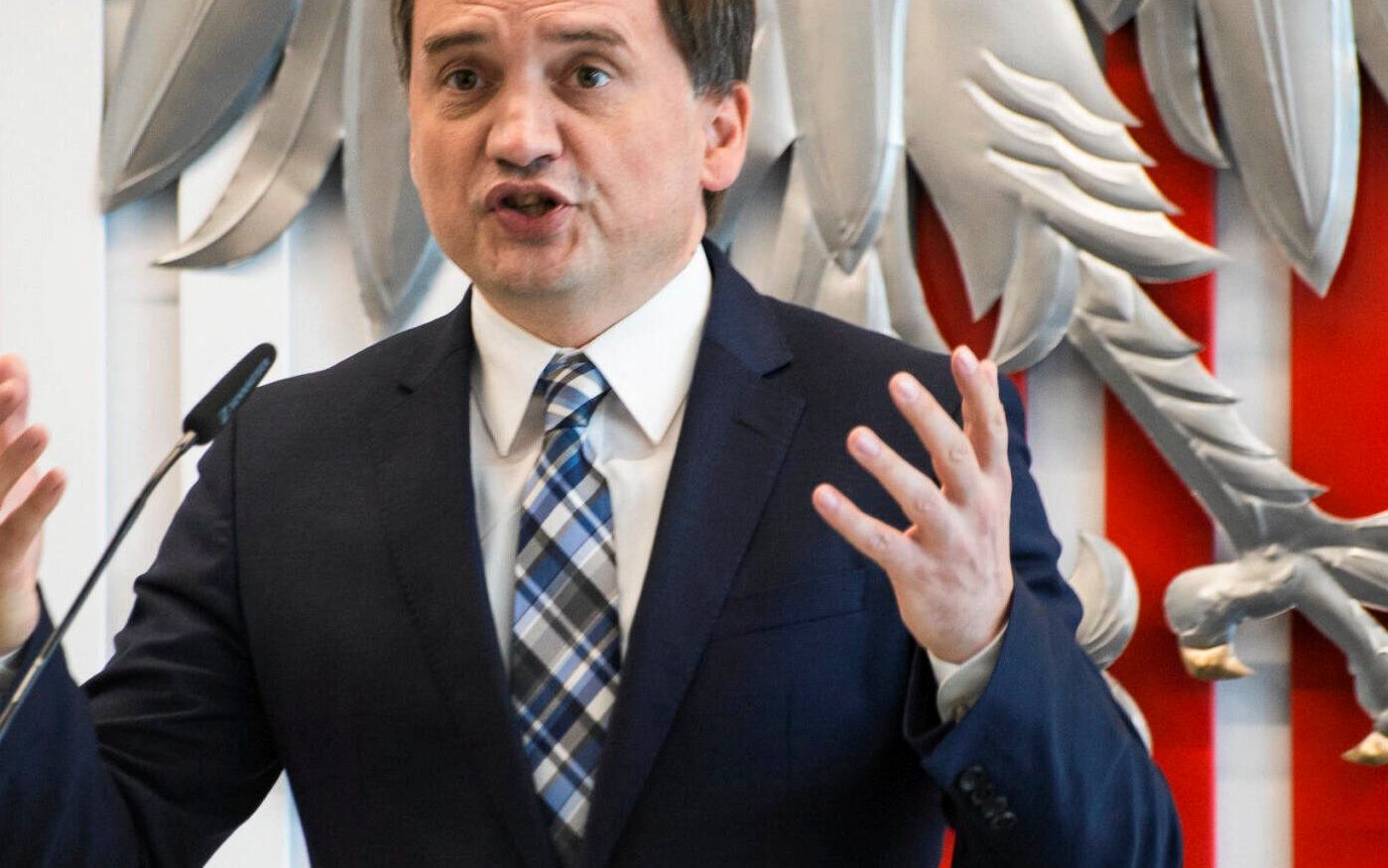 04.10.2019 Sosnowiec . Otwarcie nowego budynku prokuratury w Sosnowcu z udzialem Ministra Sprawiedliwosci Zbigniewa Ziobro .
Fot . Kamila Kotusz  / Agencja Gazeta




 *** Local Caption ***