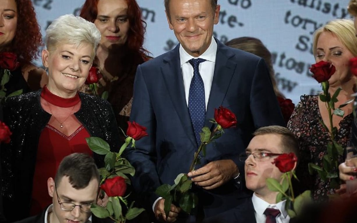 Grafika do artykułu Donald Tusk: „Nie stać nas na to, by przedłużać ten konflikt”