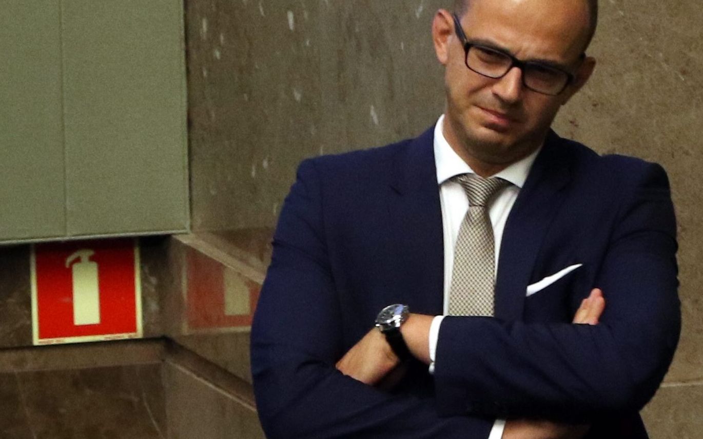 14.09.2016 Warszawa , Sejm . Urzad Komunikacji Elektronicznej ma nowego szefa. Sejm powolal na stanowisko prezesa Marcina Cichego ( p ) .
Fot . Slawomir Kaminski / Agencja Gazeta