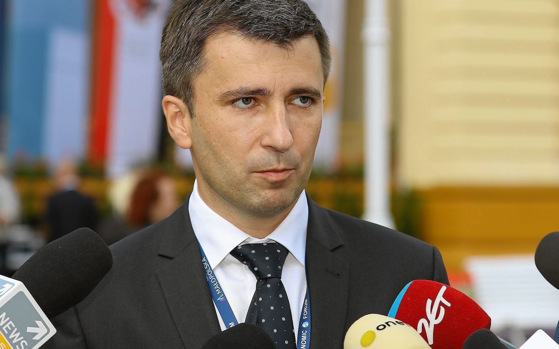 07.09.2017 Krynica Zdroj . Andrzej Rzonca glowny ekonomista PO , podczas XXVII forum Ekonomicznego
Fot. Marek Podmokly / Agencja Gazeta