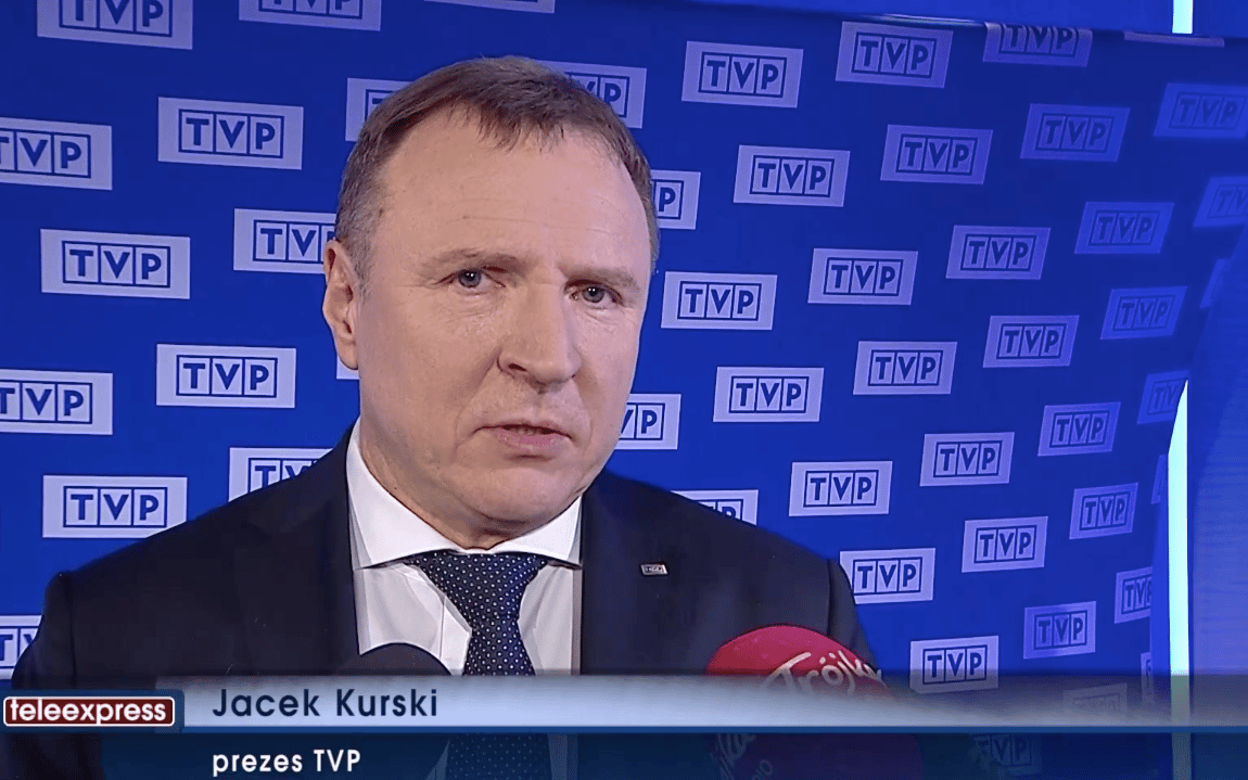 Grafika do artykułu Narodowy nadawca fałszu. Jacek Kurski kłamie o oglądalności TVP w ostatnich latach