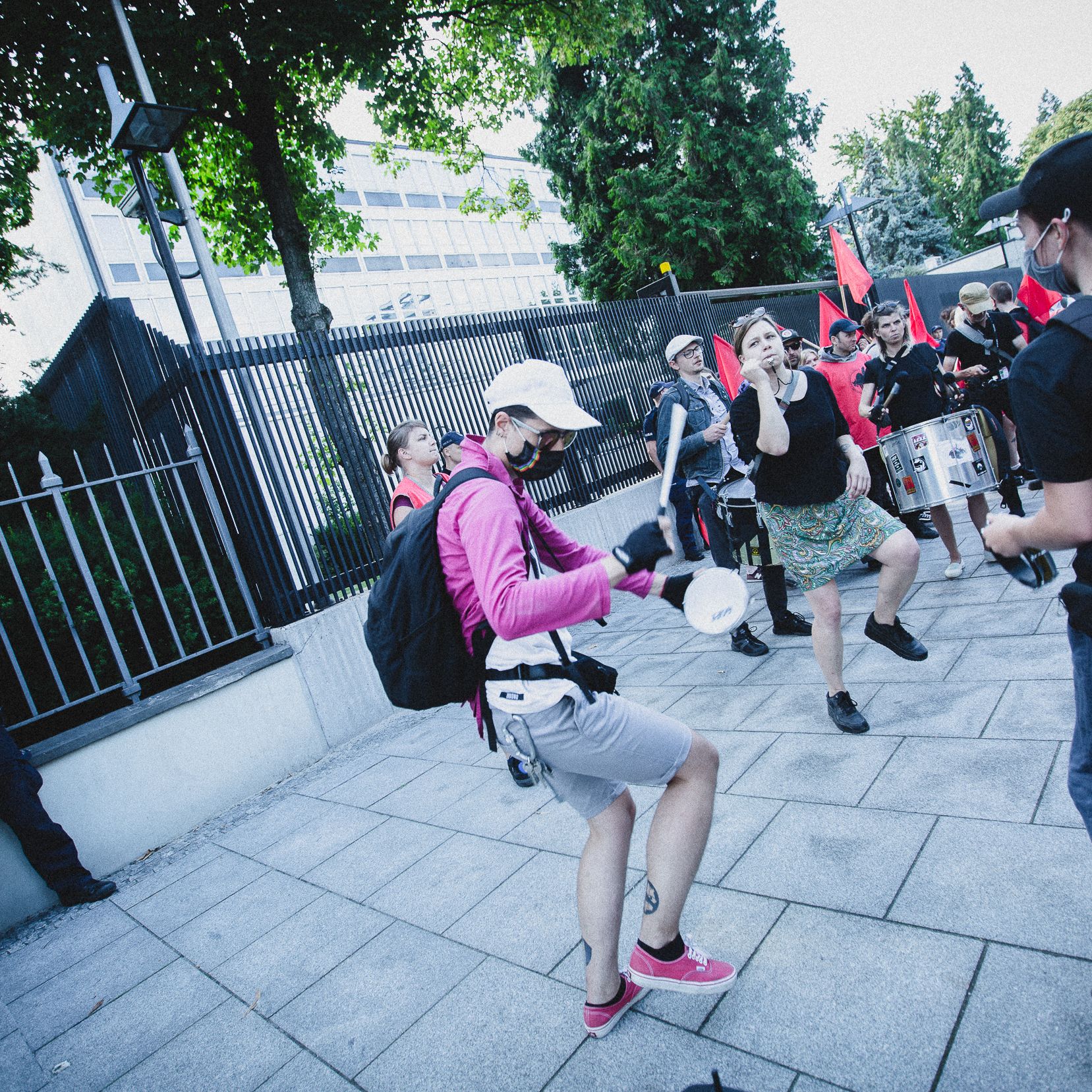 Warszawa, 19.07.2021. Lokatorzy: ani dnia więcej reprywatyzacji